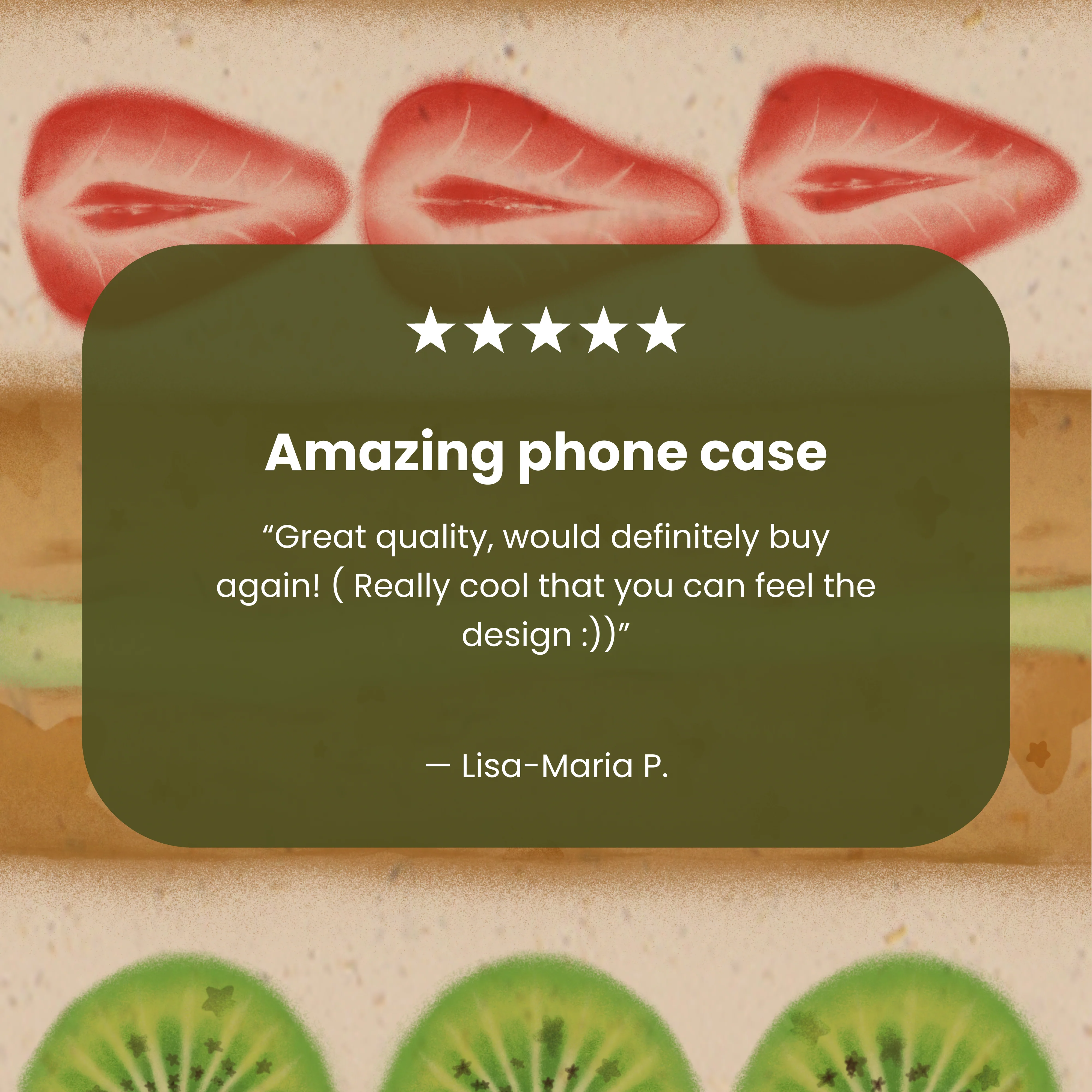 Seashell Fruit Cake Google Pixel 8a Case - Image 4