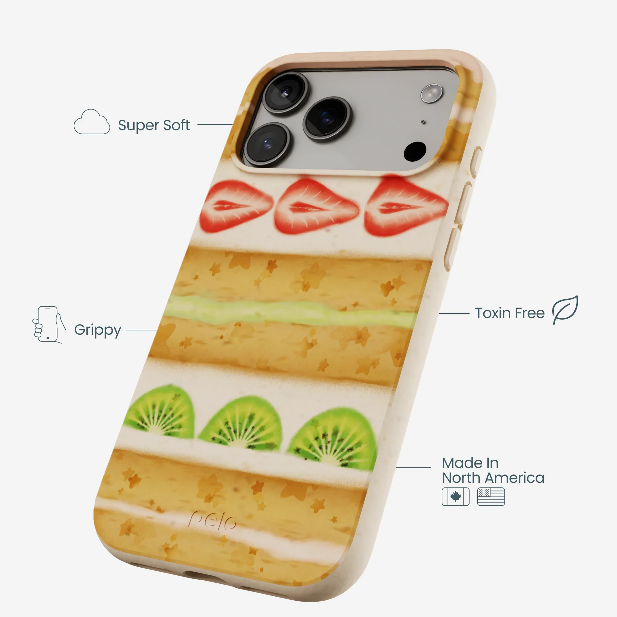 Seashell Fruit Cake iPhone 17 Pro Max Case - Image 4