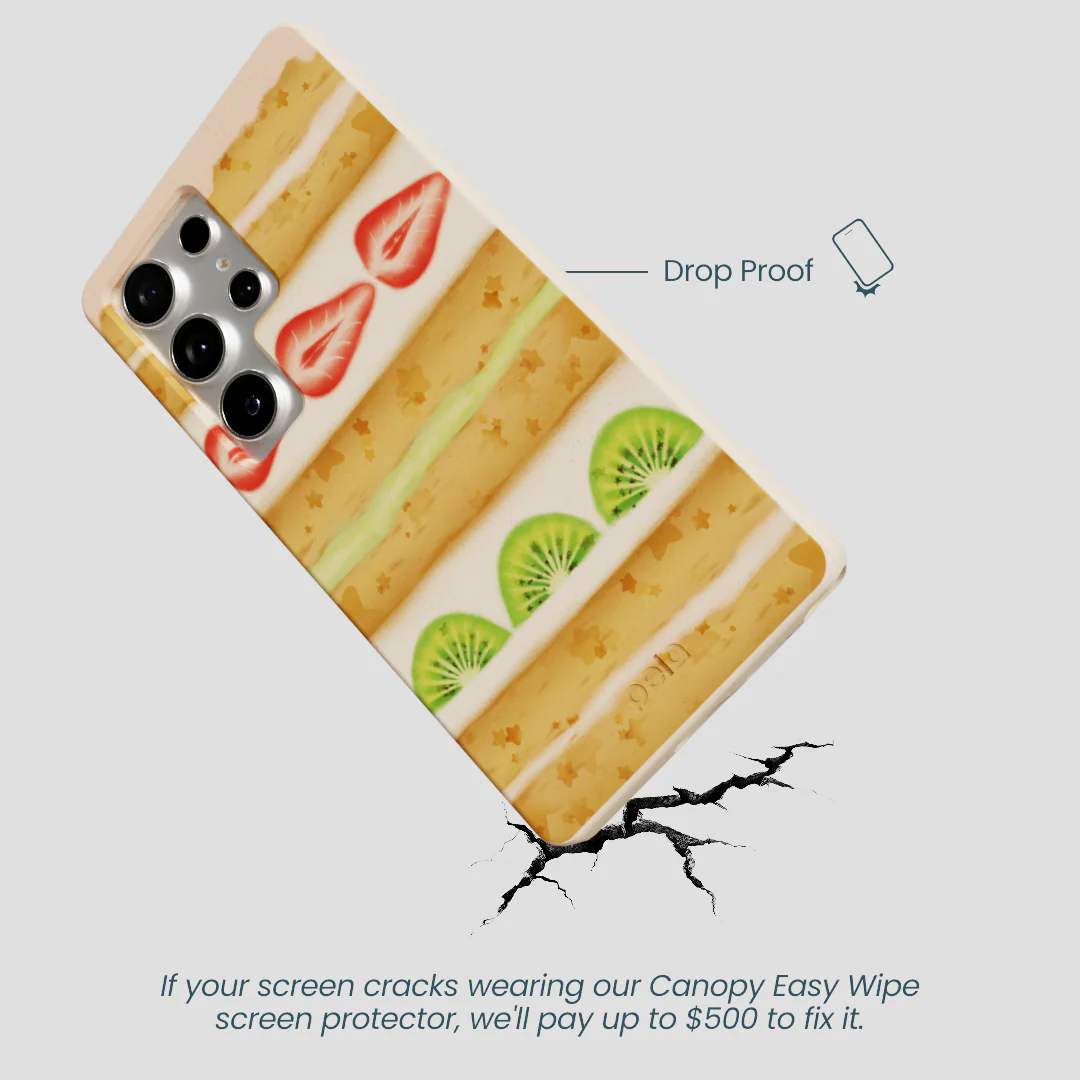 Seashell Fruit Cake Samsung Galaxy S25 Ultra Case - Image 5