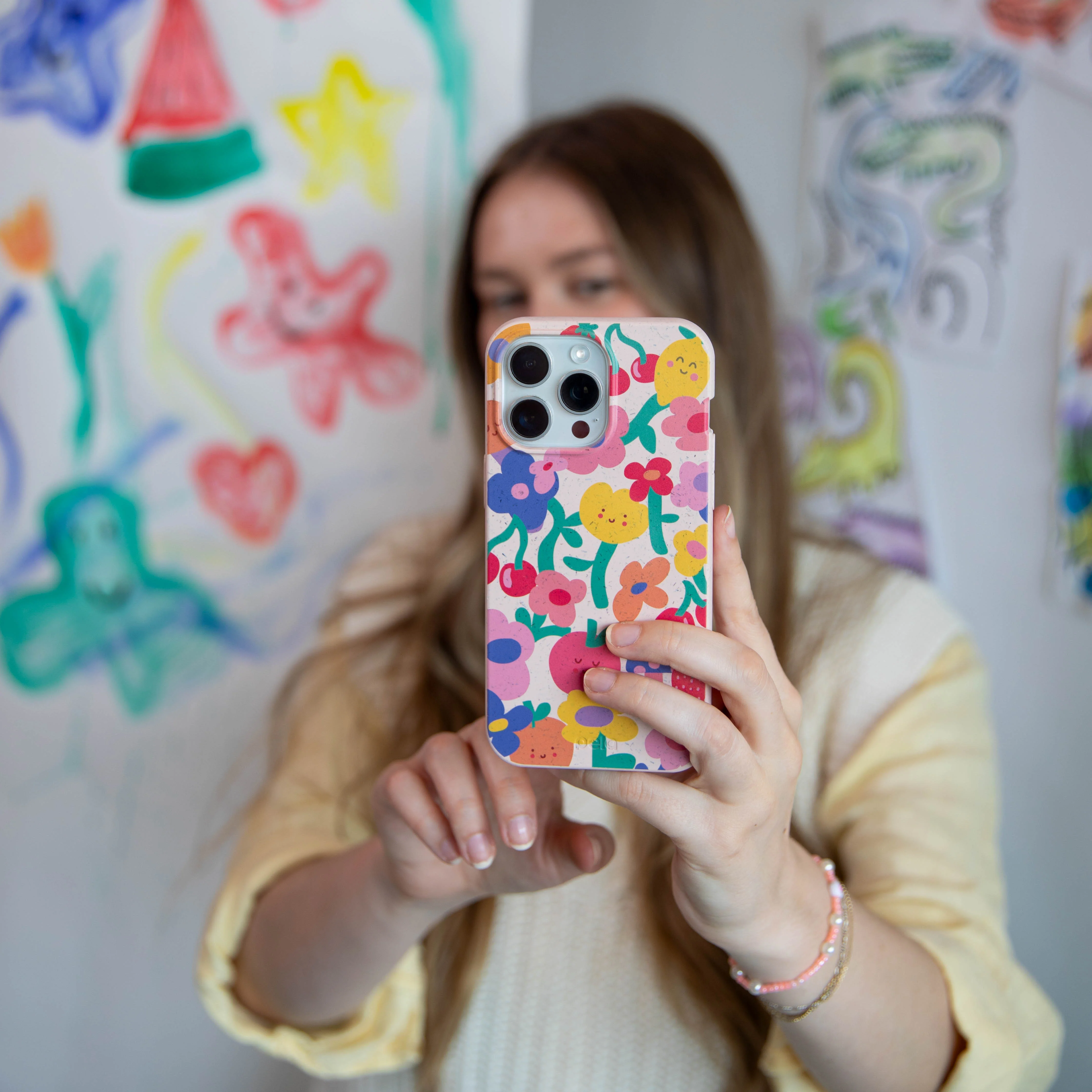 Seashell Fruity Cutie iPhone 6/6s/7/8/SE Case - Image 2