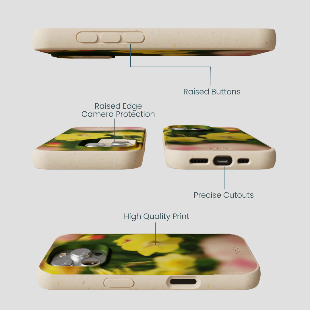 Seashell Full Bloom iPhone 16 Pro Case - Image 3