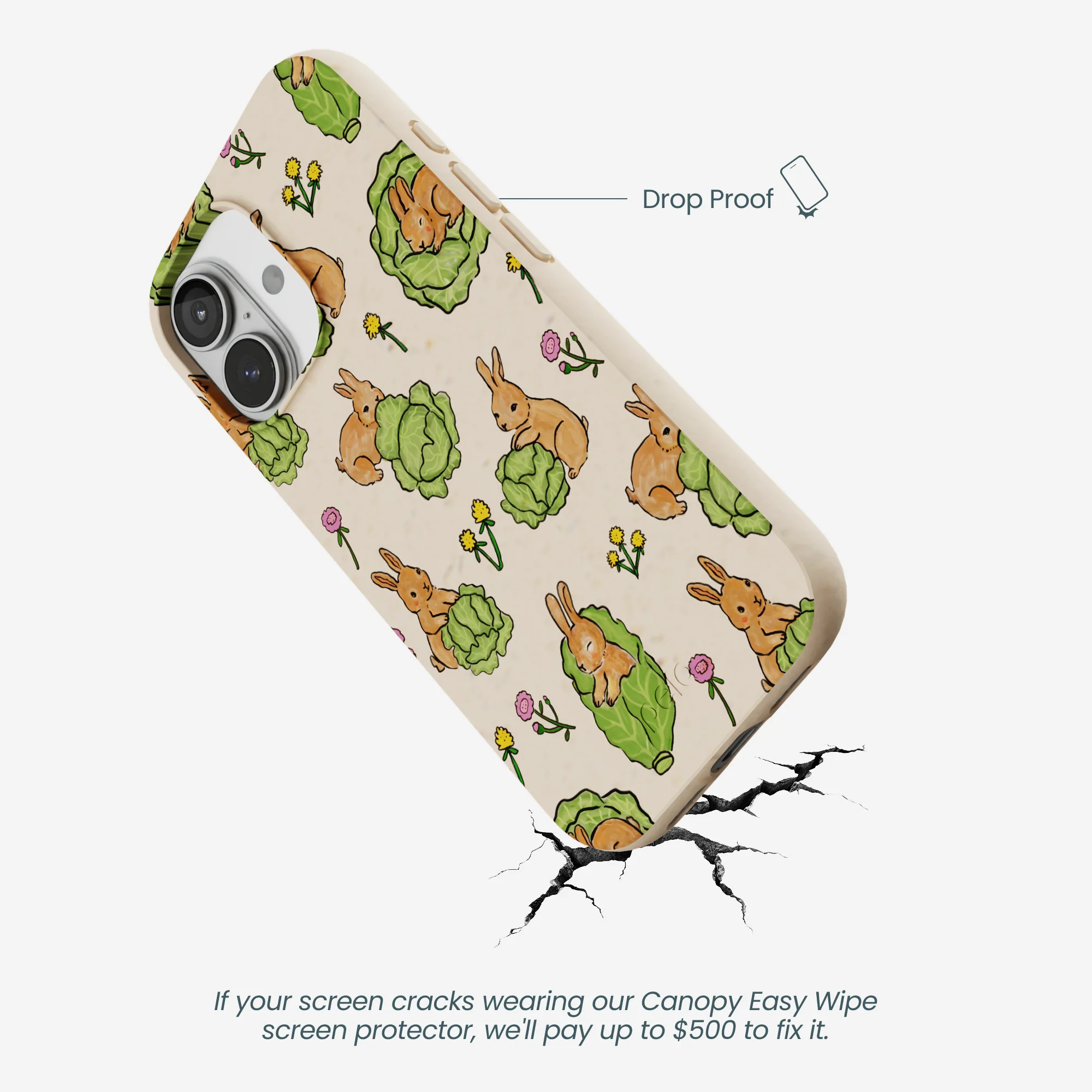 Seashell Garden Snack iPhone 17 Case - Image 5