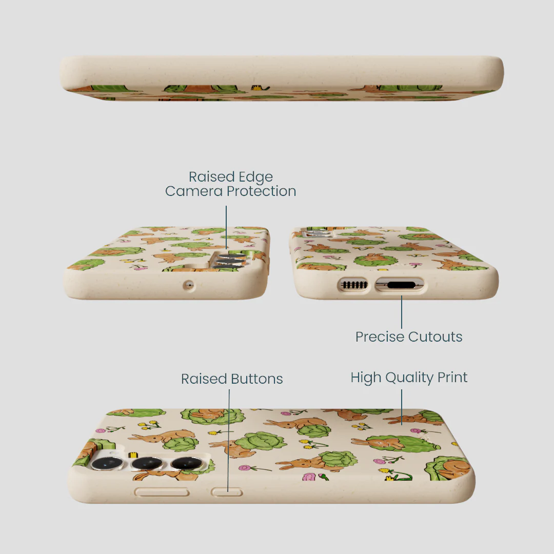 Seashell Garden Snack Samsung Galaxy S23+(Plus) Case - Image 3