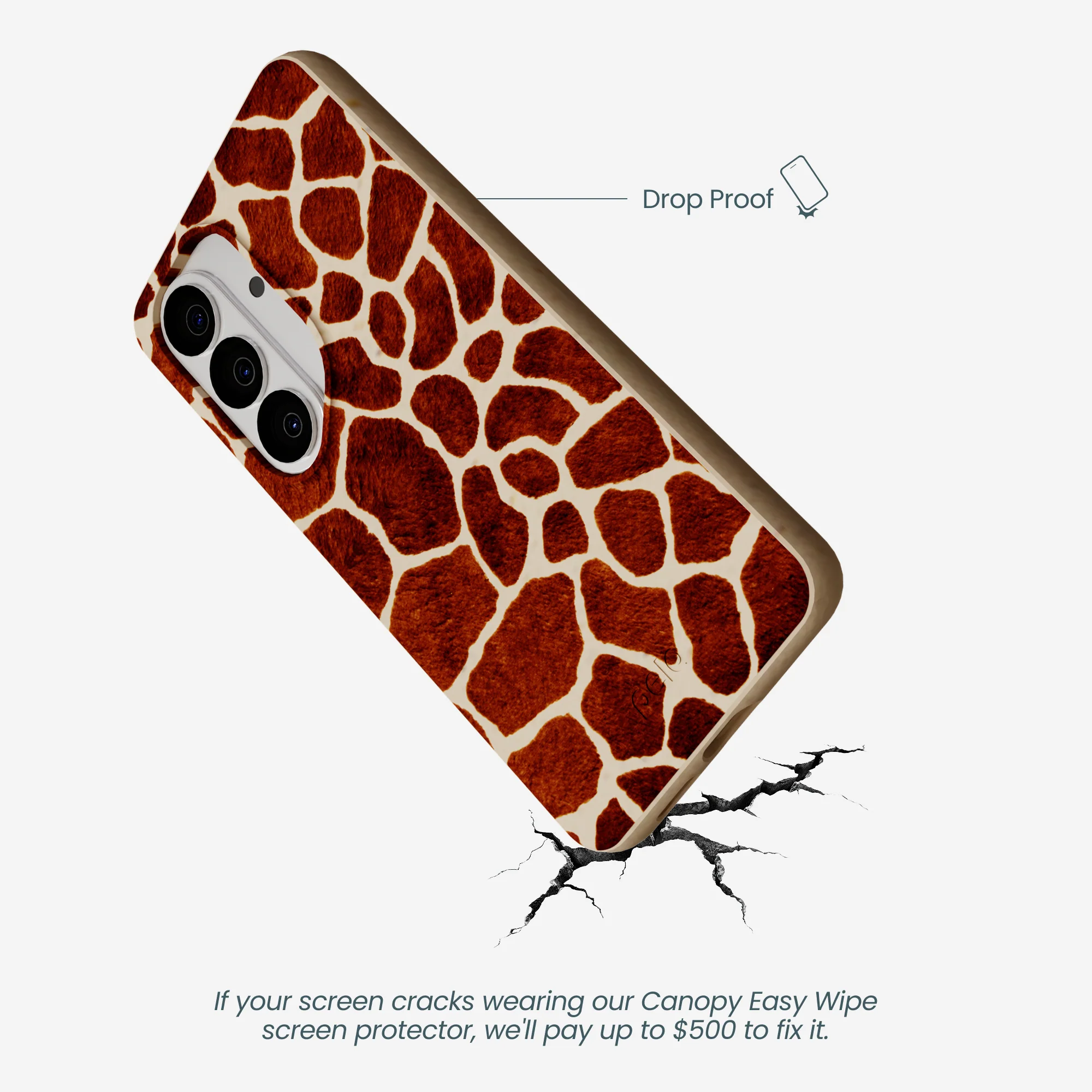 Seashell Giraffe Samsung Galaxy S26 Case - Image 5