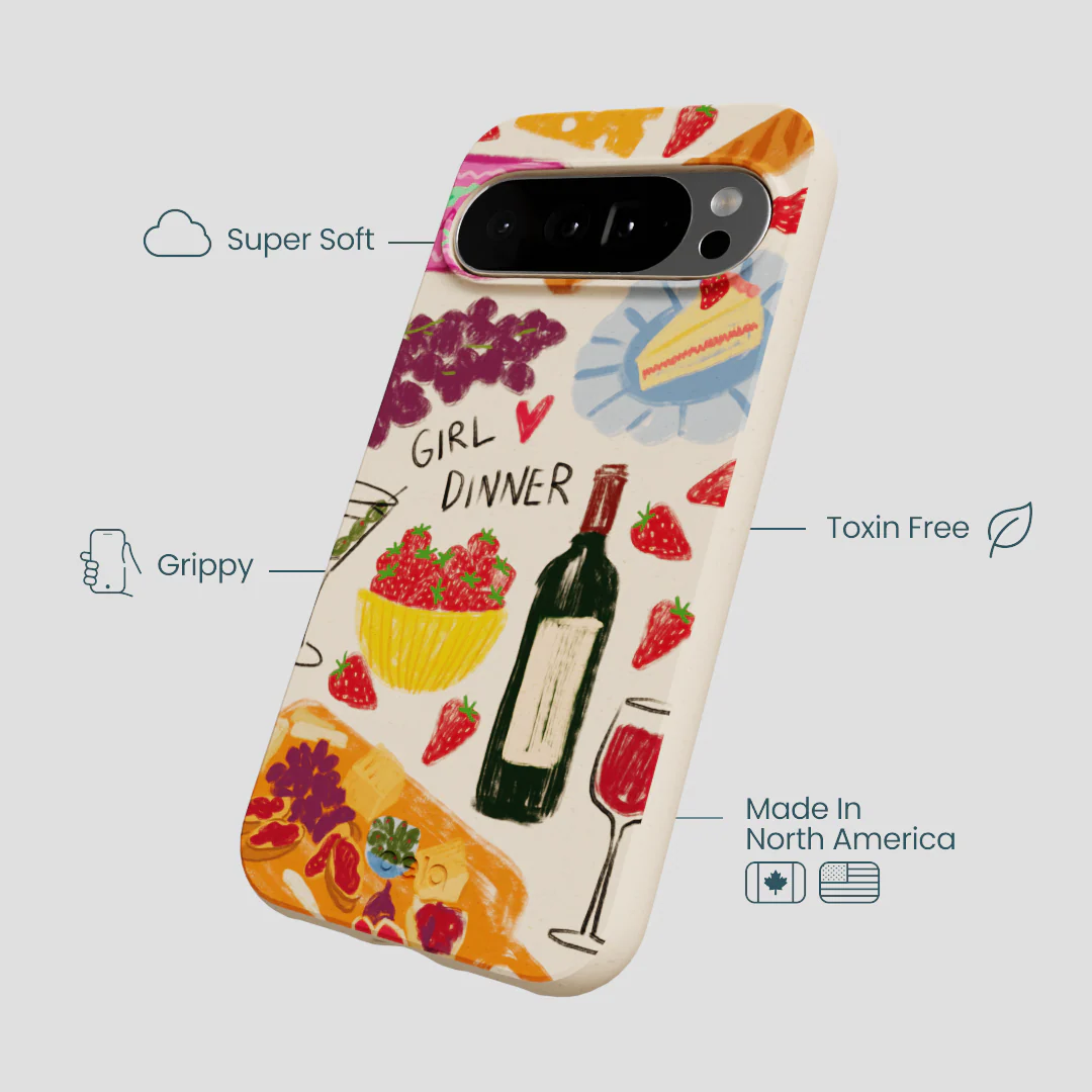 Seashell Girl Dinner Google Pixel 10 Pro XL Case - Image 4