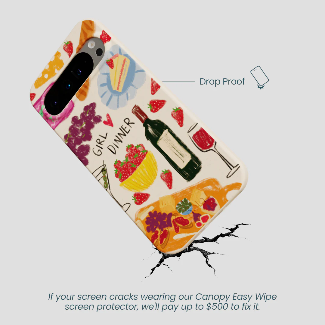 Seashell Girl Dinner Google Pixel 9 Pro XL Case - Image 5