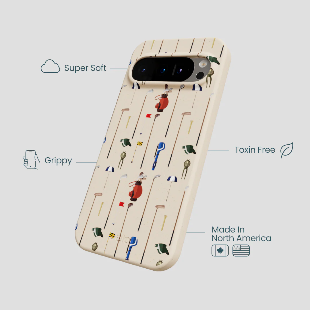Seashell Golf Time Google Pixel 9/9 Pro Case - Image 3