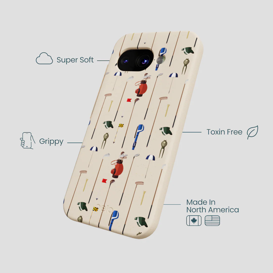 Seashell Golf Time Google Pixel 9a Case - Image 3