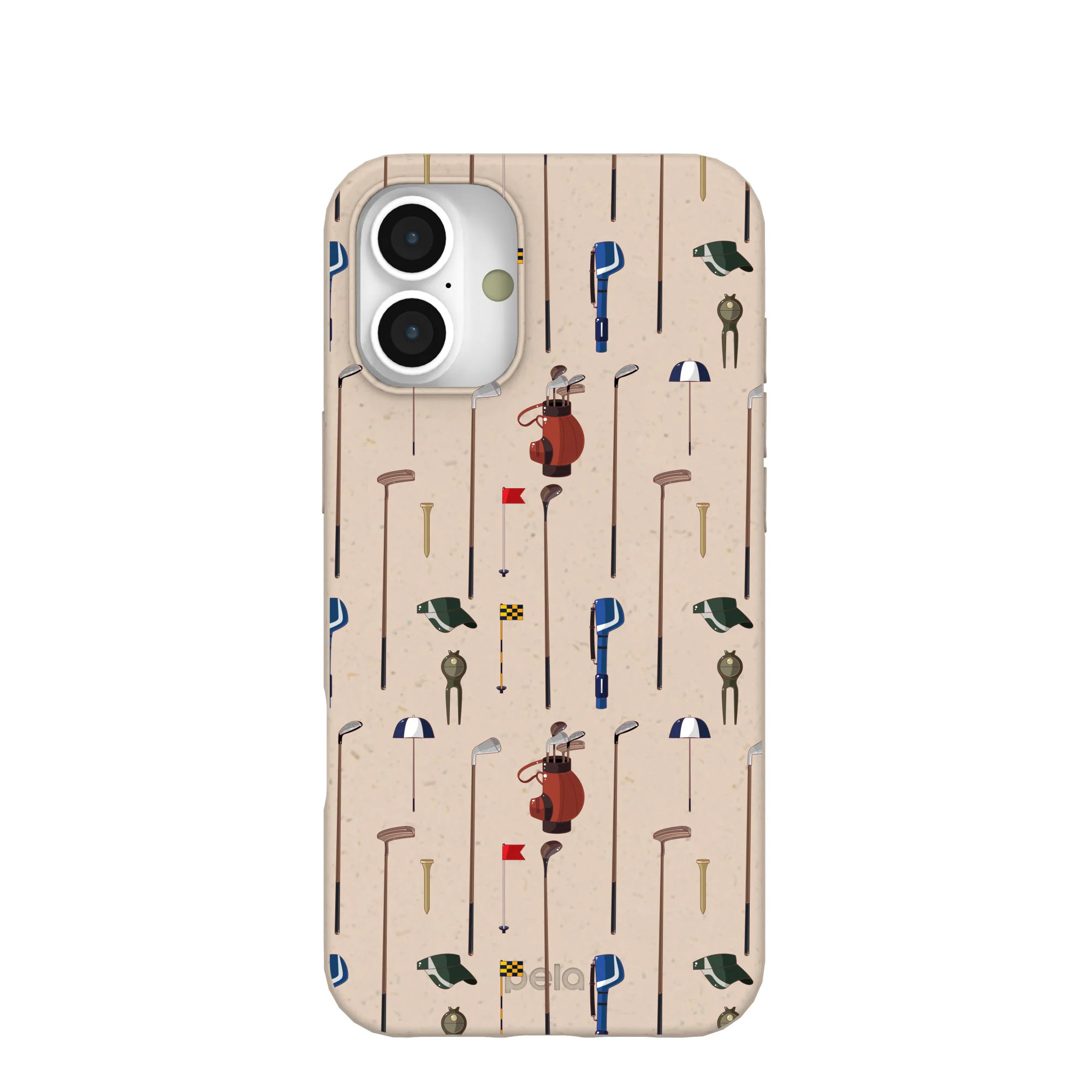 Seashell Golf Time iPhone 16 Plus Case
