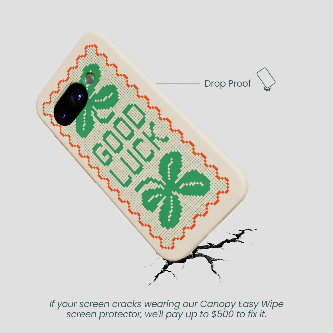 Seashell Good Luck Lace Google Pixel 9a Case - Image 5