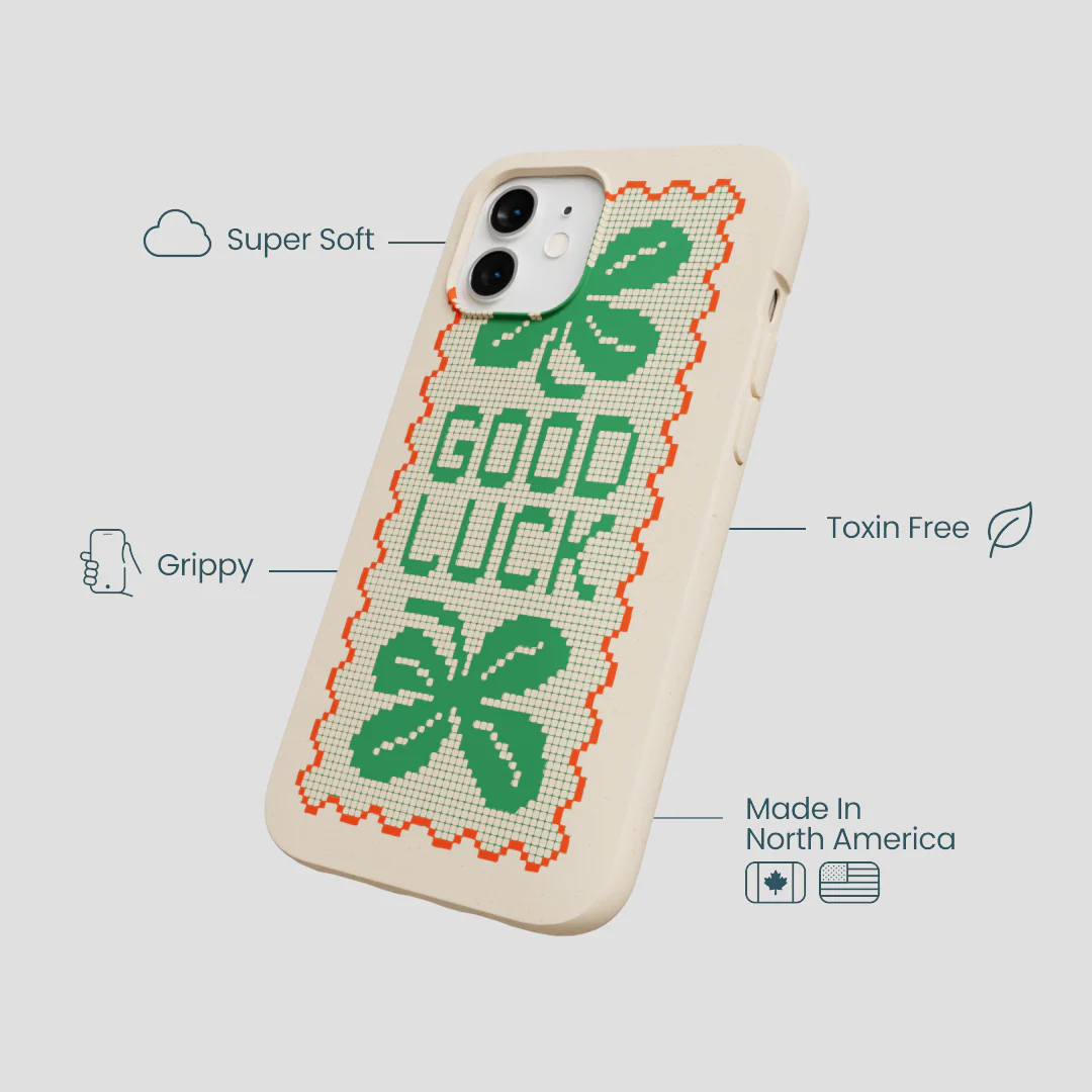 Seashell Good Luck Lace iPhone 12/ iPhone 12 Pro Case - Image 4