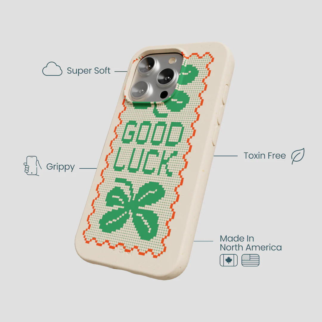 Seashell Good Luck Lace iPhone 16 Pro Case - Image 4