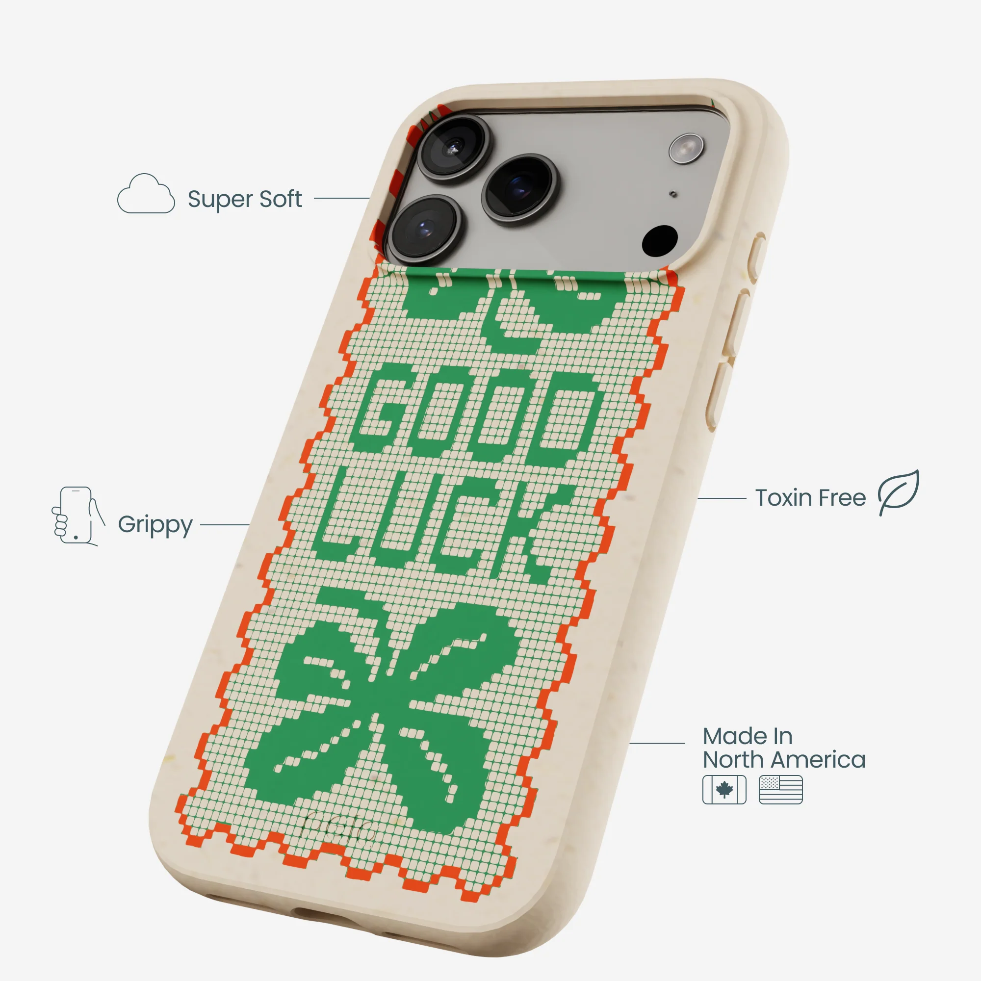 Seashell Good Luck Lace iPhone 17 Pro Max Case - Image 4