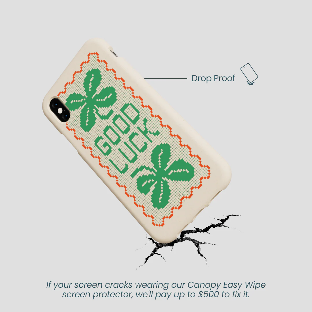 Seashell Good Luck Lace iPhone XR Case - Image 5