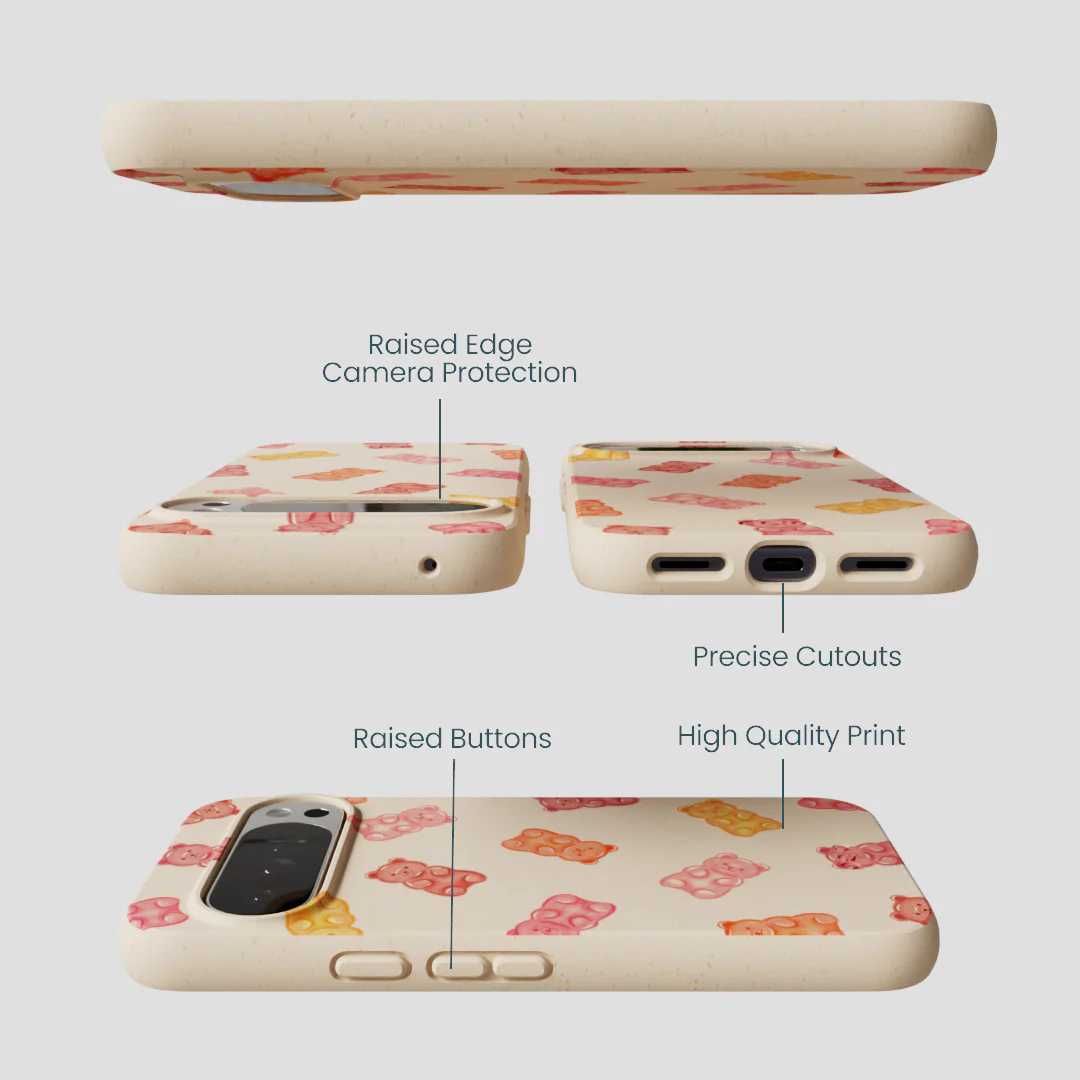 Seashell Gummy Bears Google Pixel 10 Pro XL Case - Image 3