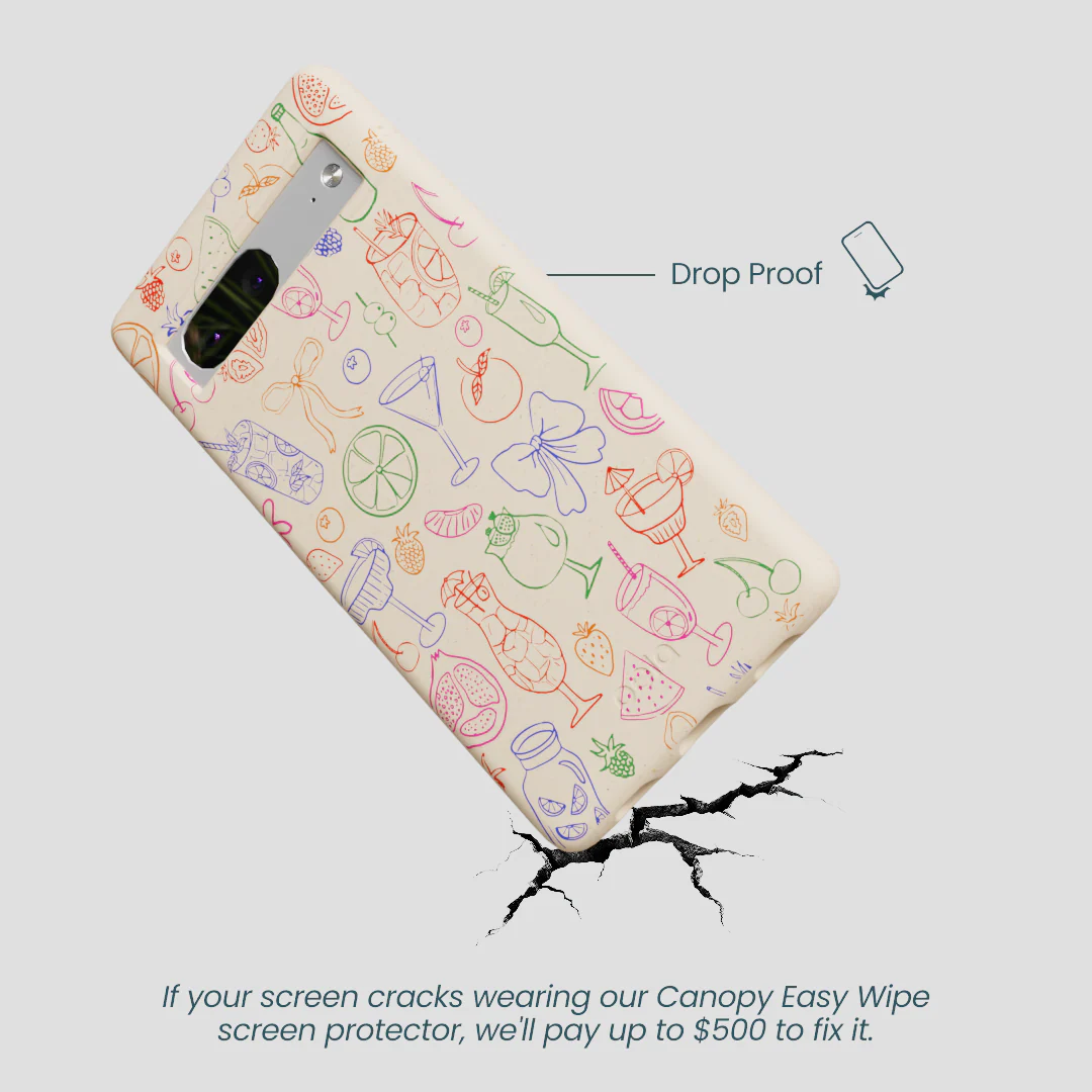 Seashell Happy Hour Google Pixel 7a Case - Image 5