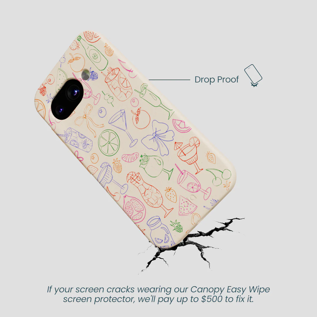 Seashell Happy Hour Google Pixel 9a Case - Image 5