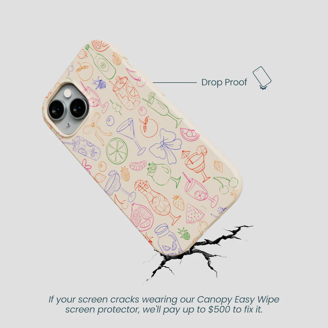 Seashell Happy Hour iPhone 14 Case - Image 5