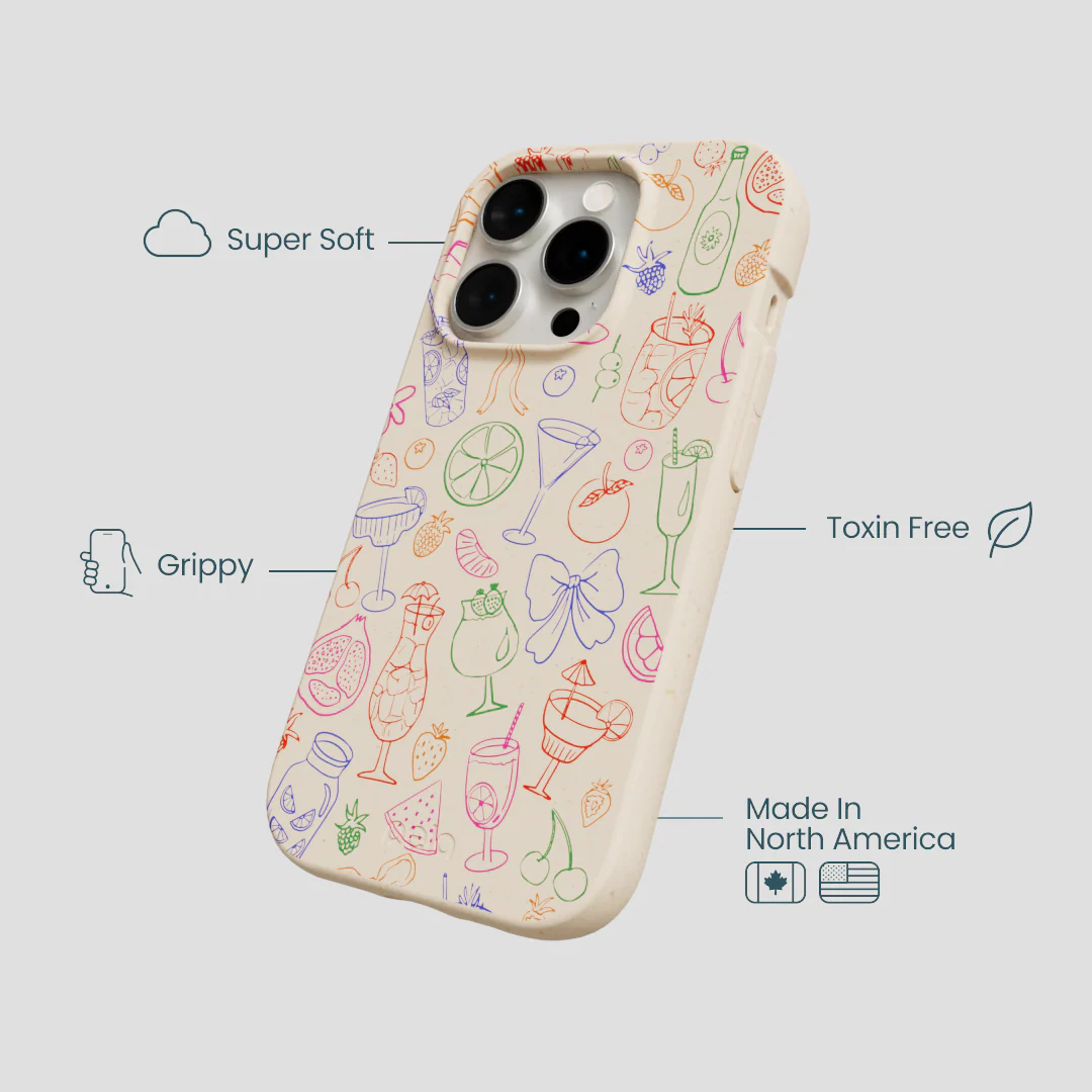 Seashell Happy Hour iPhone 15 Pro Case - Image 4