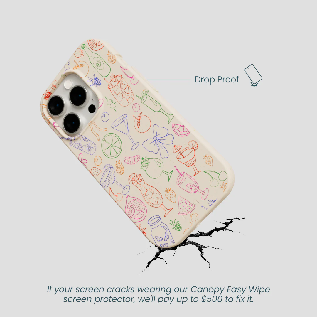 Seashell Happy Hour iPhone 15 Pro Case - Image 5