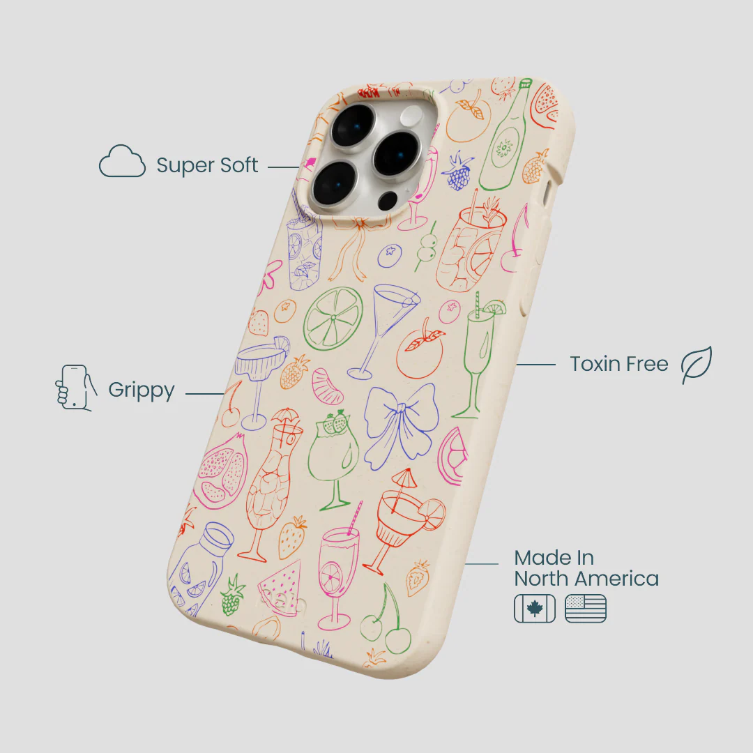 Seashell Happy Hour iPhone 15 Pro Max Case - Image 4