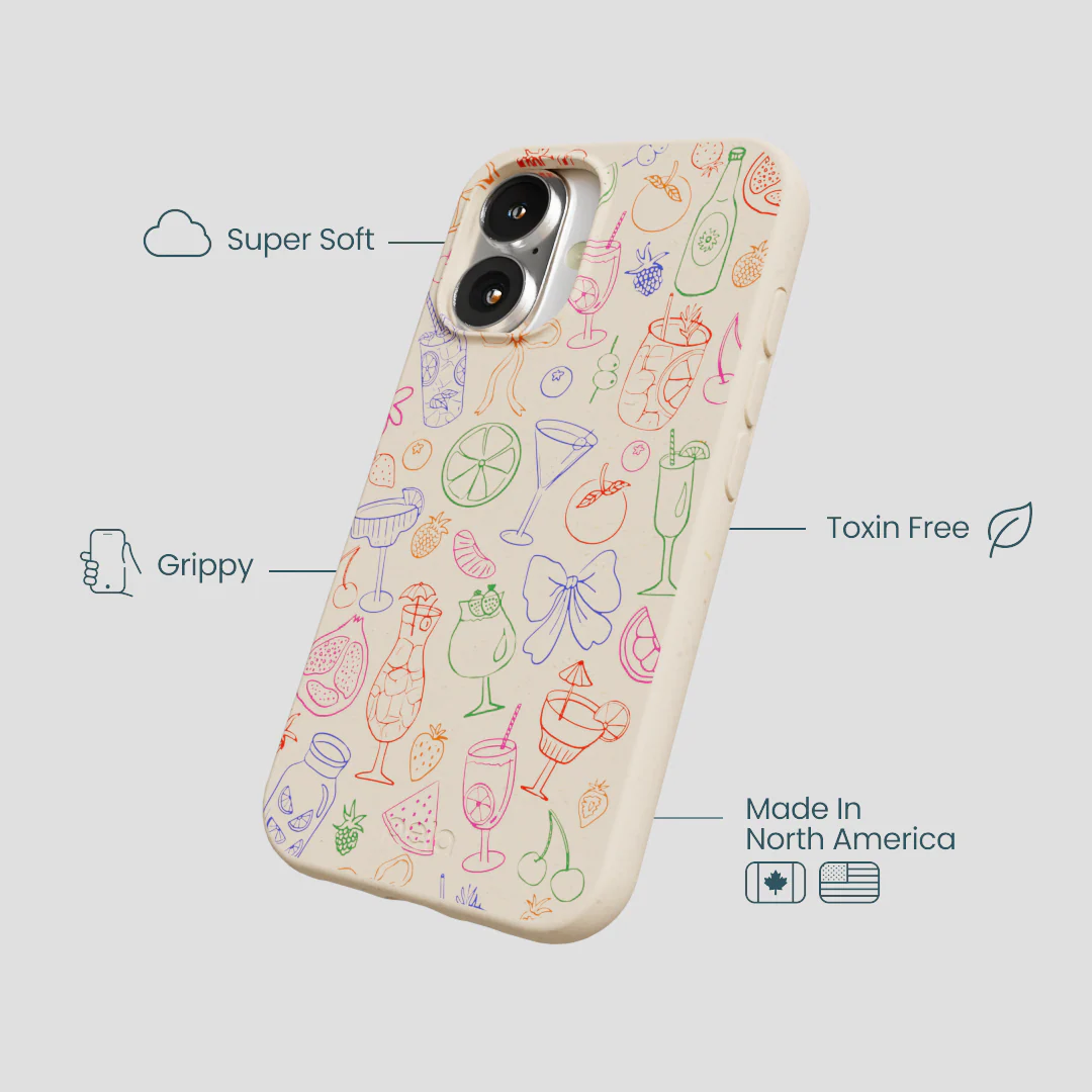 Seashell Happy Hour iPhone 16 Case - Image 4