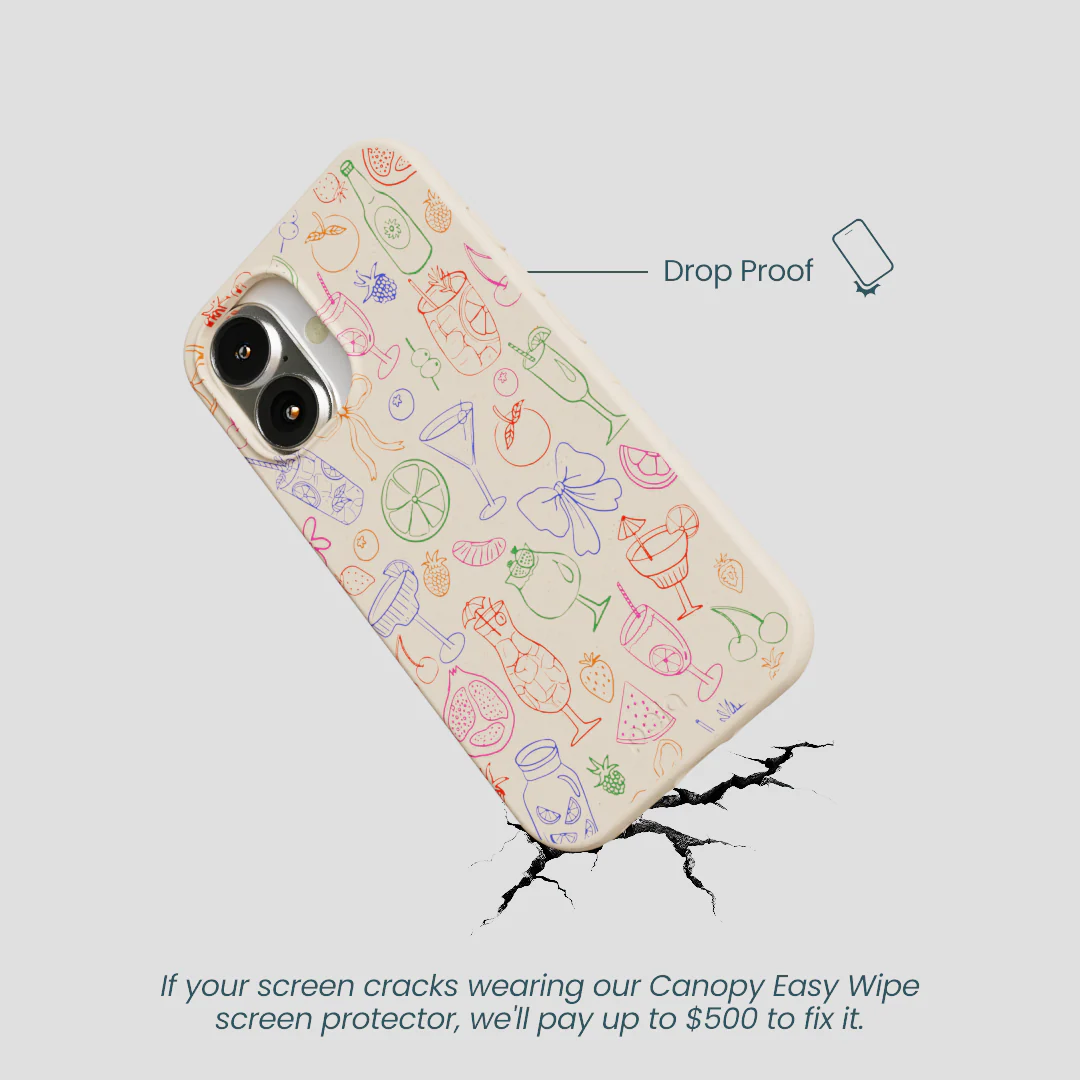 Seashell Happy Hour iPhone 16 Case - Image 5