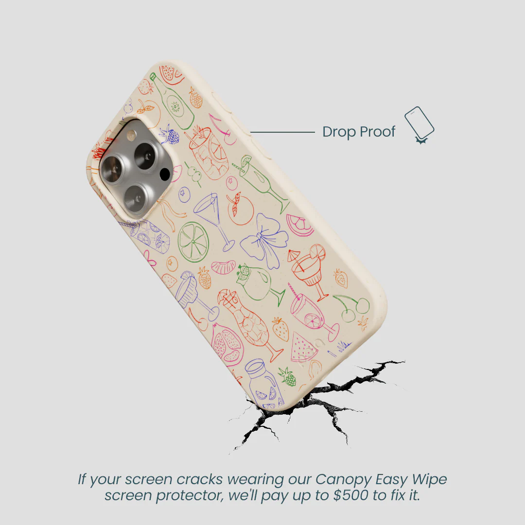 Seashell Happy Hour iPhone 16 Pro Case - Image 5