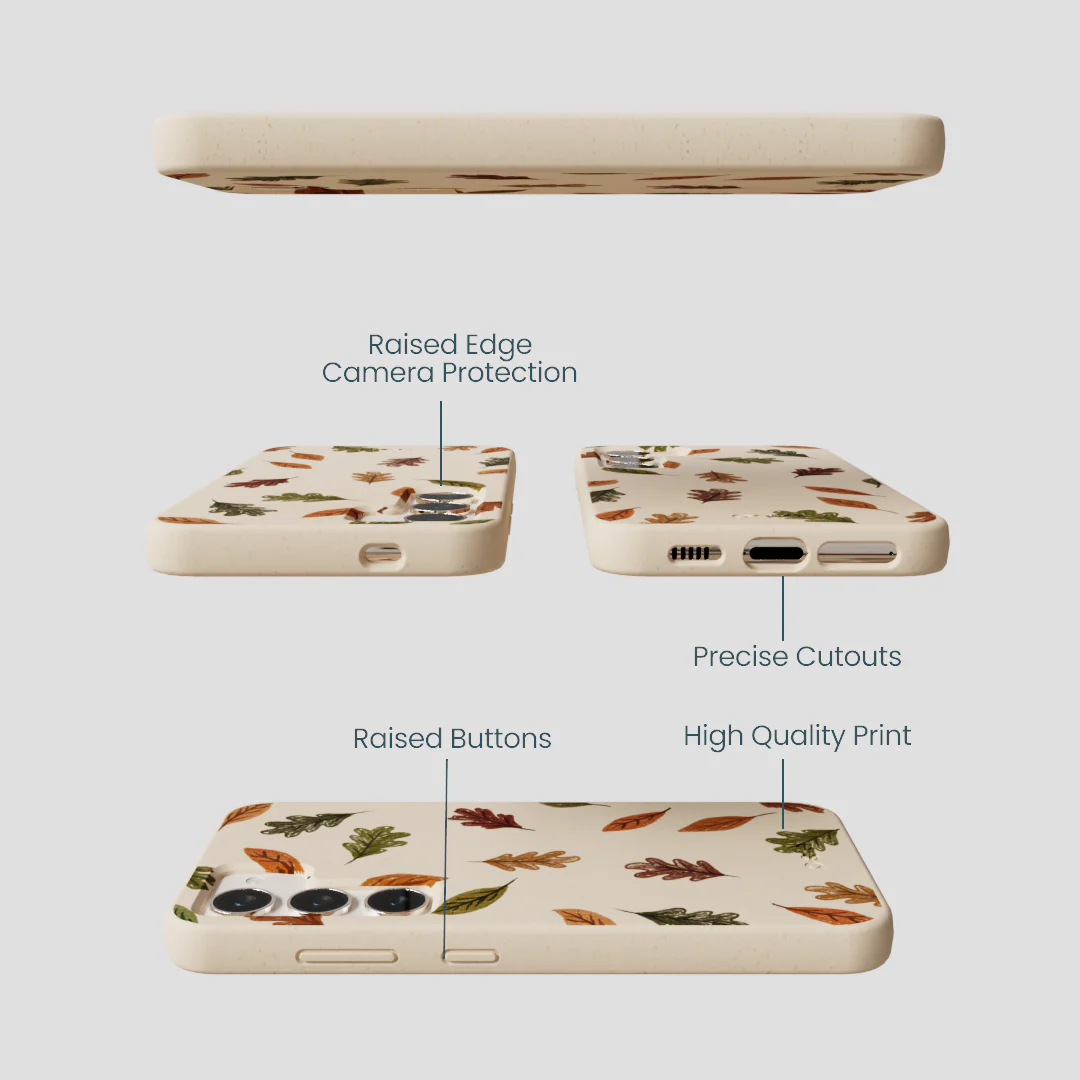 Seashell Harvest Hues Samsung Galaxy S23 Case - Image 3