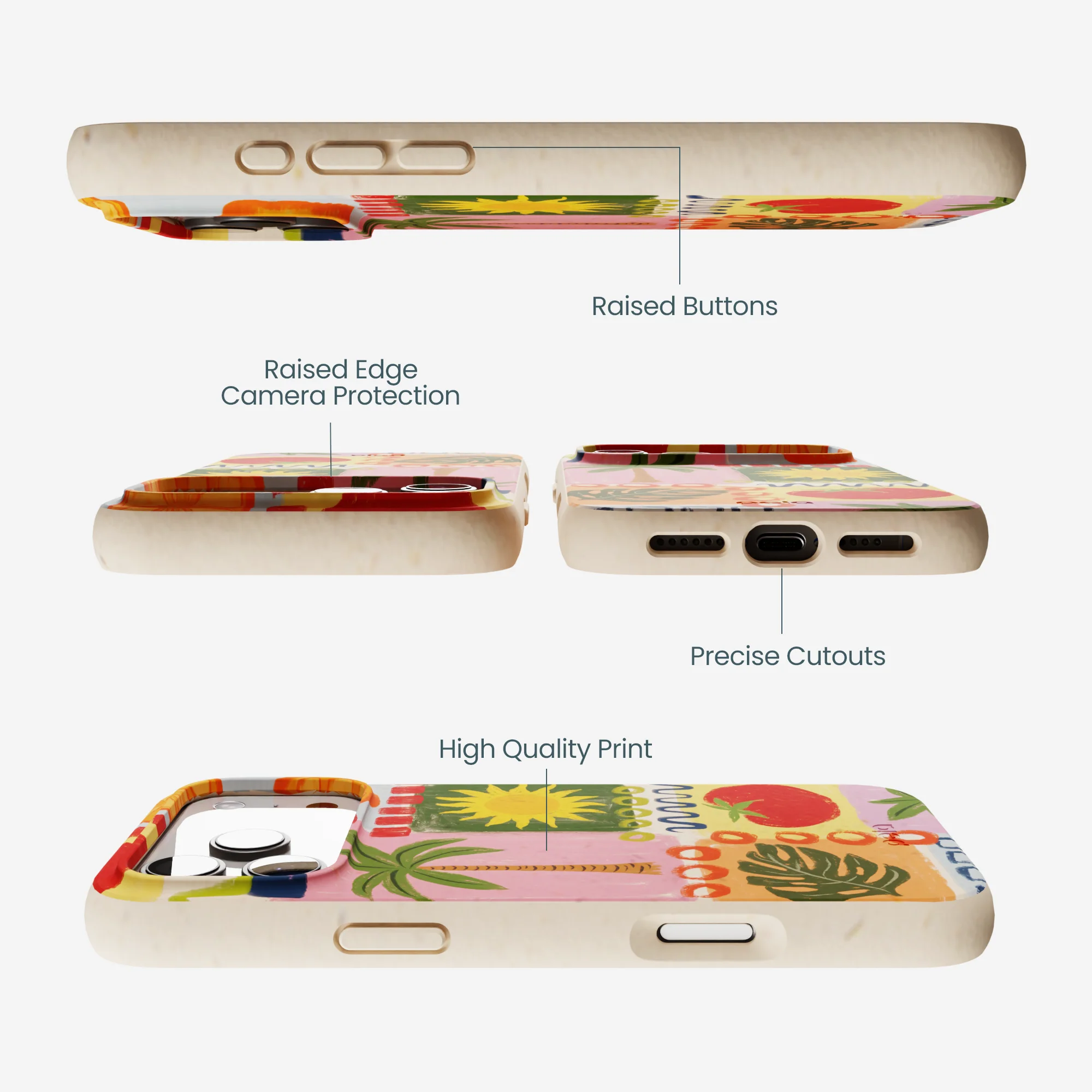 Seashell Hello Sunshine iPhone 17 Pro Max Case - Image 3