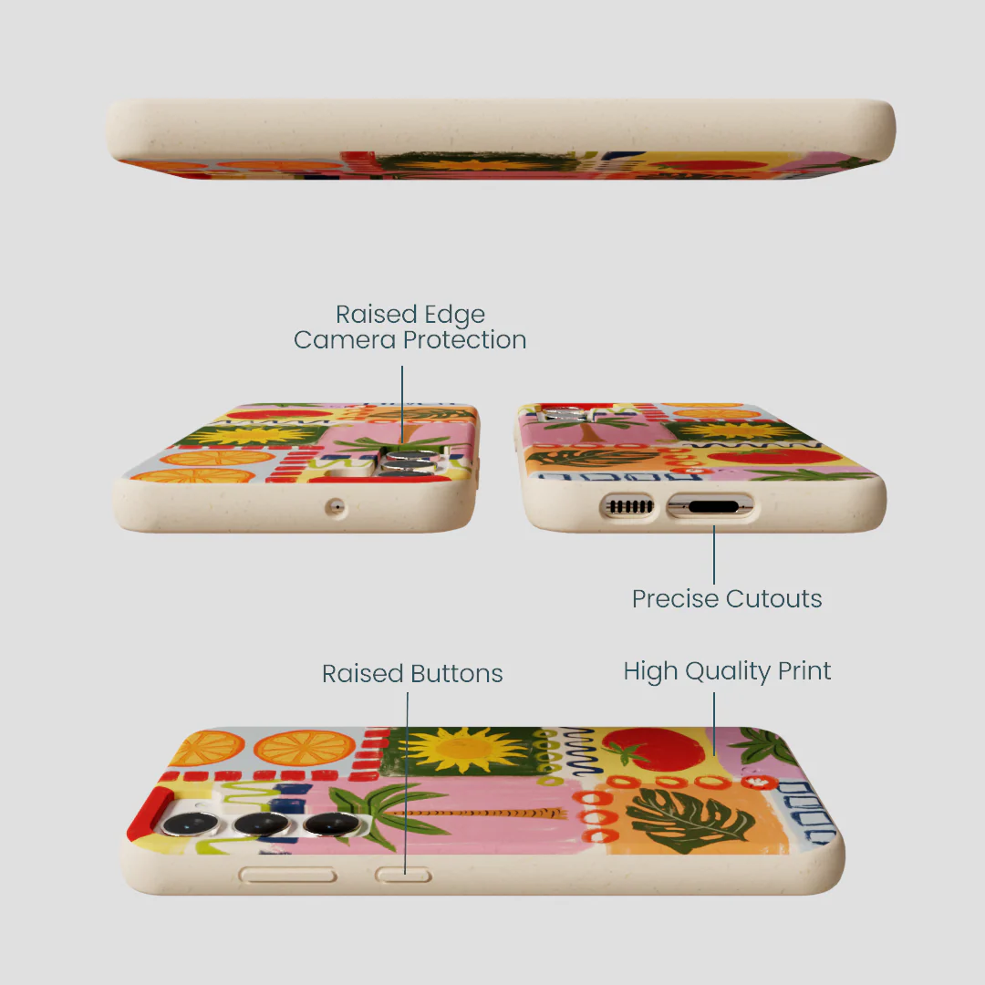Seashell Hello Sunshine Samsung Galaxy S23+(Plus) Case - Image 3
