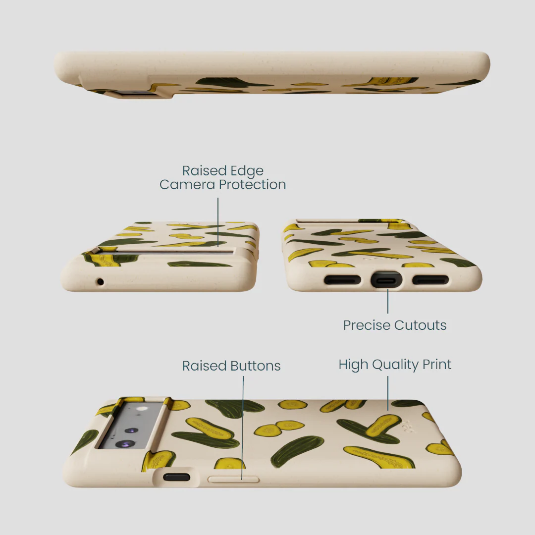 Seashell In a Pickle Google Pixel 6a Case - Image 3