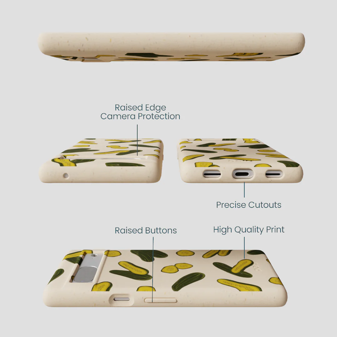 Seashell In a Pickle Google Pixel 7a Case - Image 3