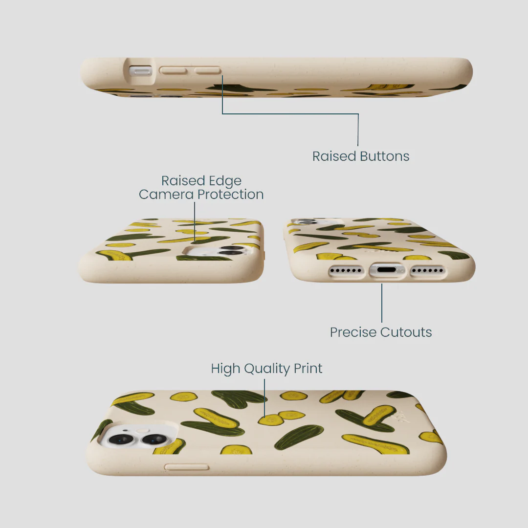 Seashell In a Pickle iPhone 11 Case - Image 3