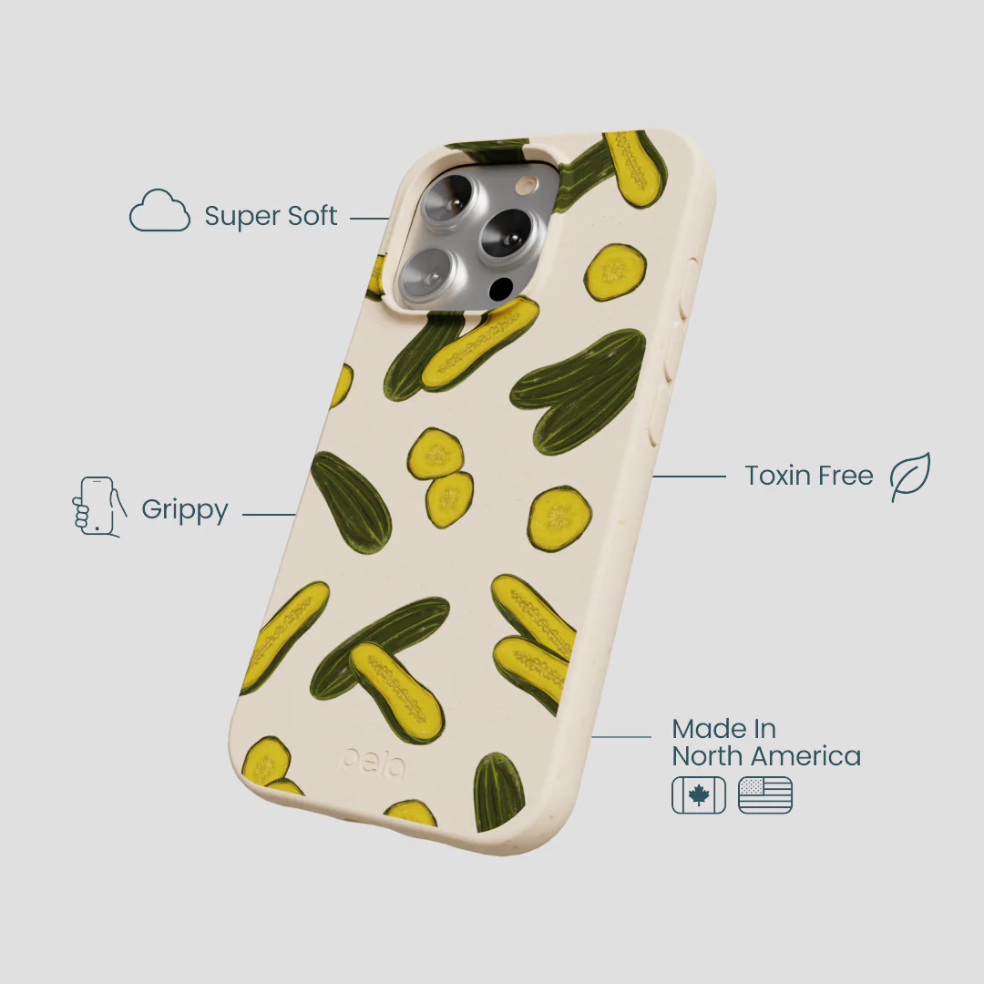 Seashell In a Pickle iPhone 16 Pro Case - Image 4