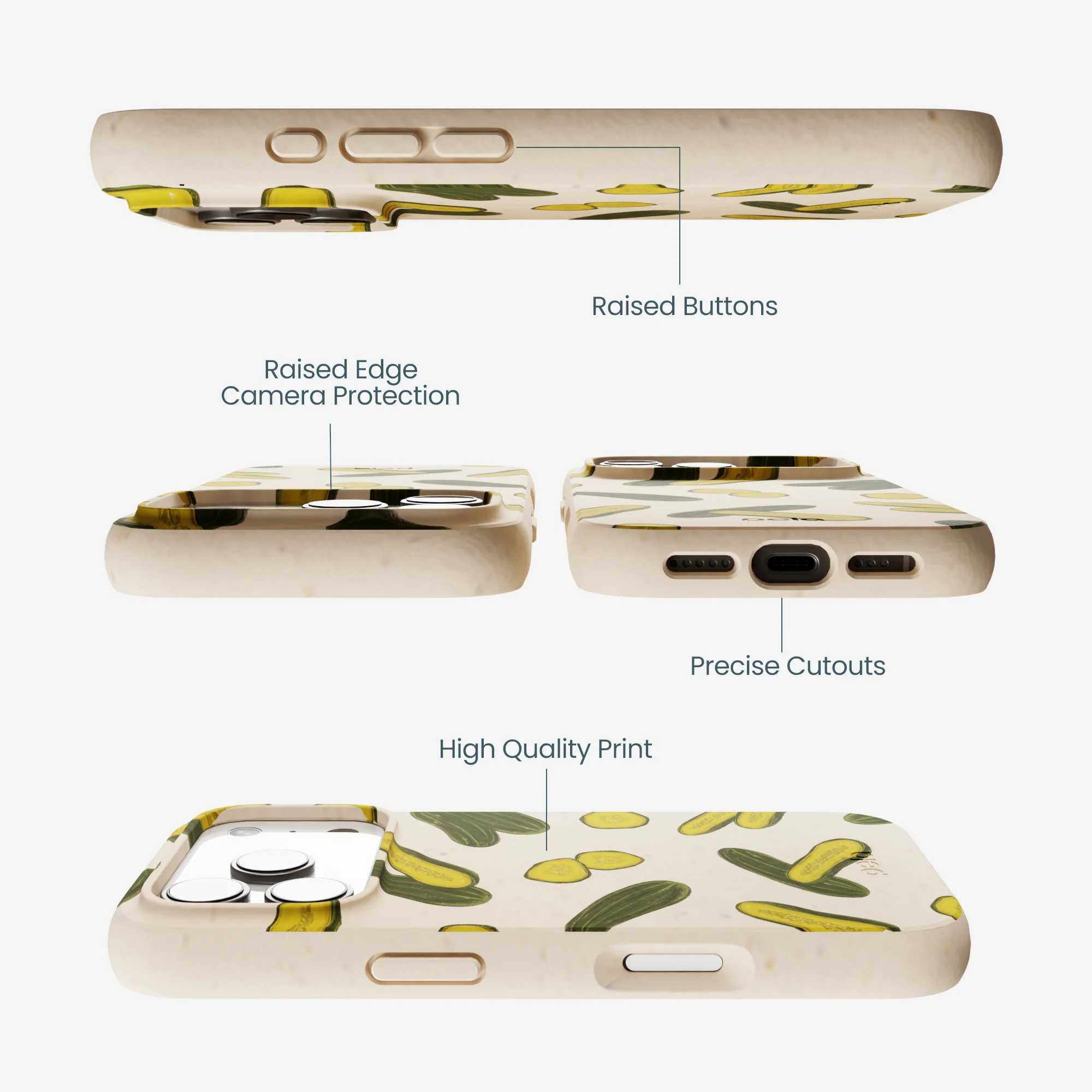 Seashell In a Pickle iPhone 17 Pro Case - Image 3