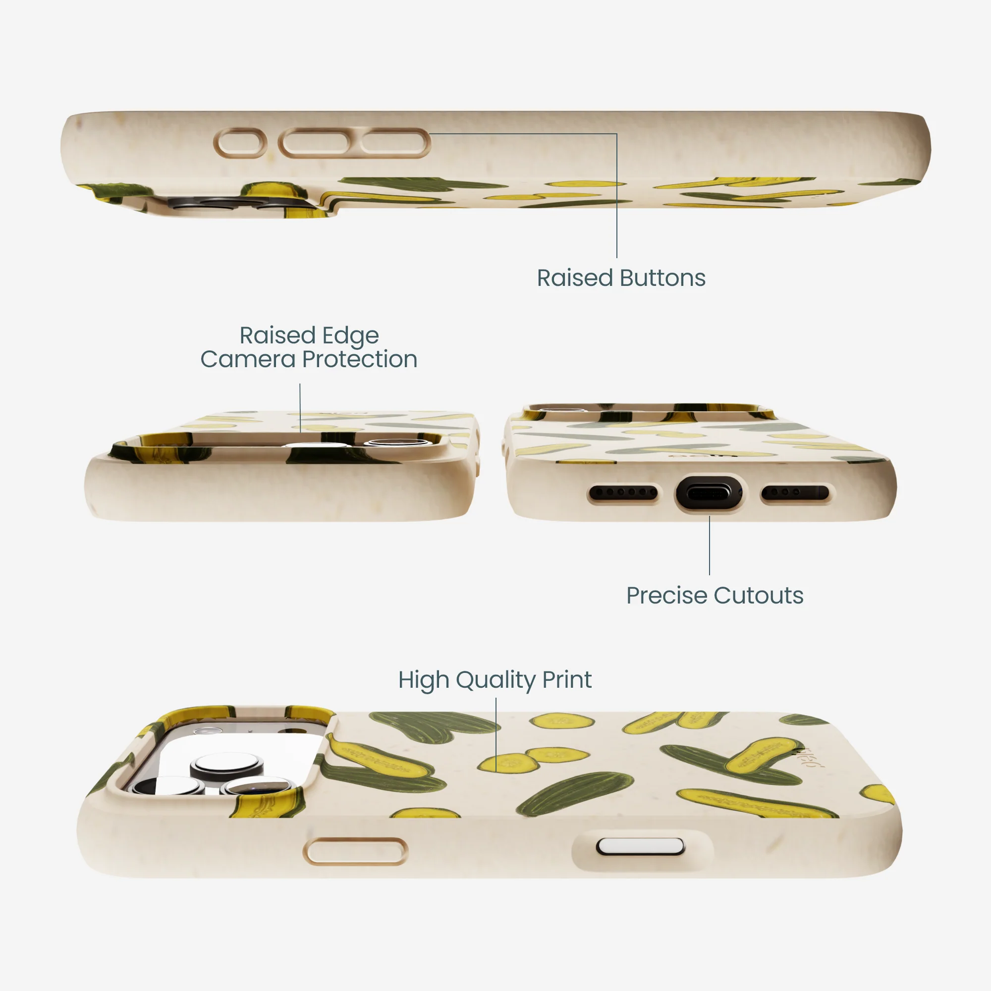 Seashell In a Pickle iPhone 17 Pro Max Case - Image 3