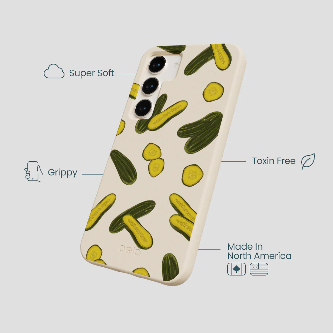 Seashell In a Pickle Samsung Galaxy S24 Case - Image 4