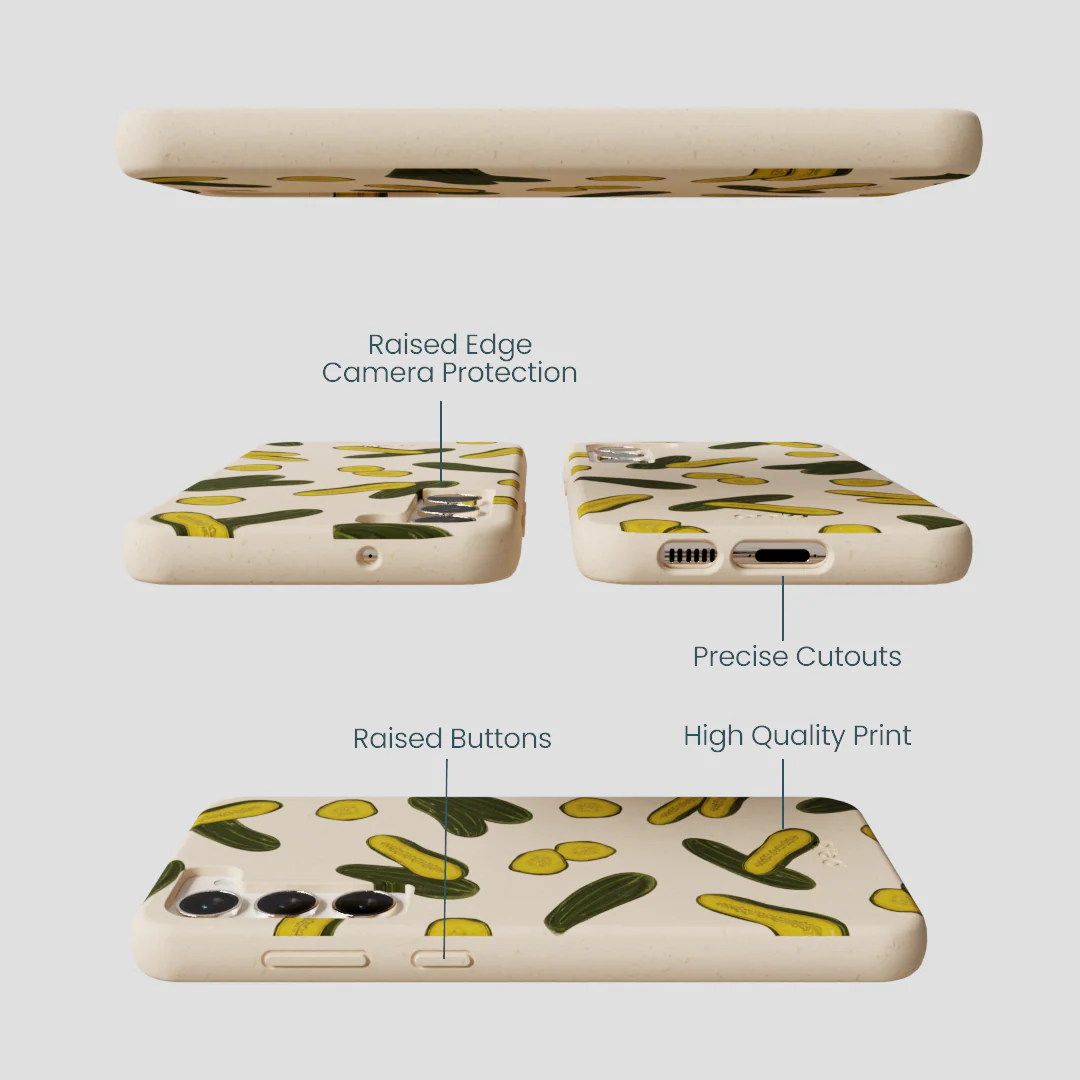 Seashell In a Pickle Samsung Galaxy S24+(Plus) Case - Image 3