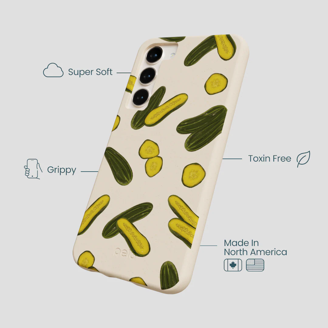 Seashell In a Pickle Samsung Galaxy S24+(Plus) Case - Image 4