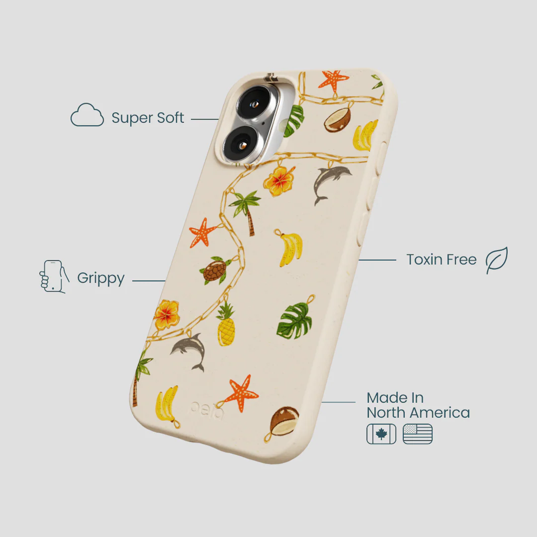 Seashell Island Charms iPhone 16 Case - Image 4