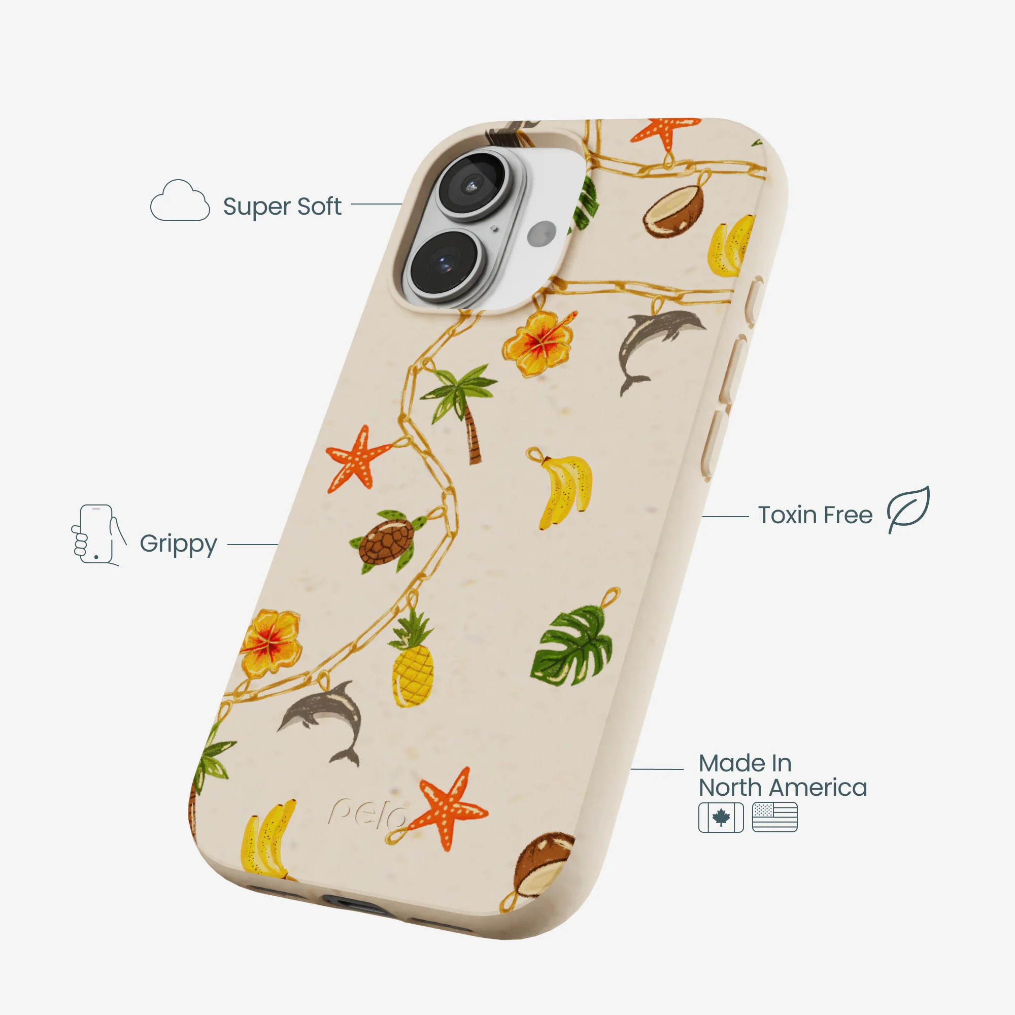 Seashell Island Charms iPhone 17 Case - Image 4