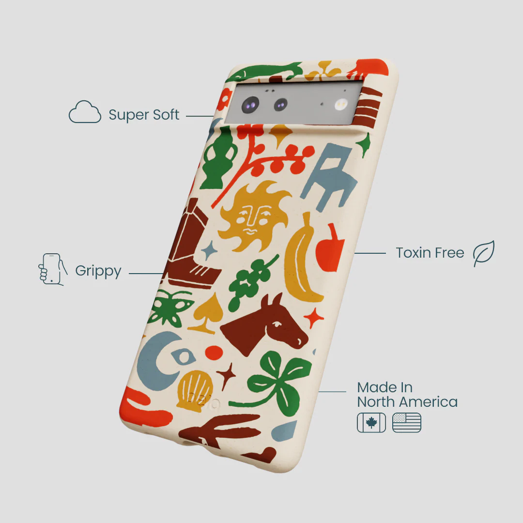 Seashell Junk Drawer Google Pixel 6a Case - Image 4