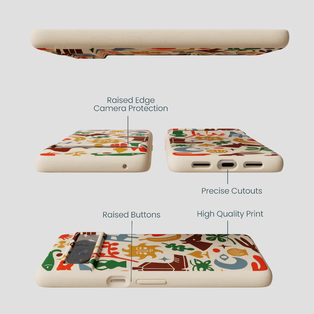 Seashell Junk Drawer Google Pixel 8 Pro Case - Image 3