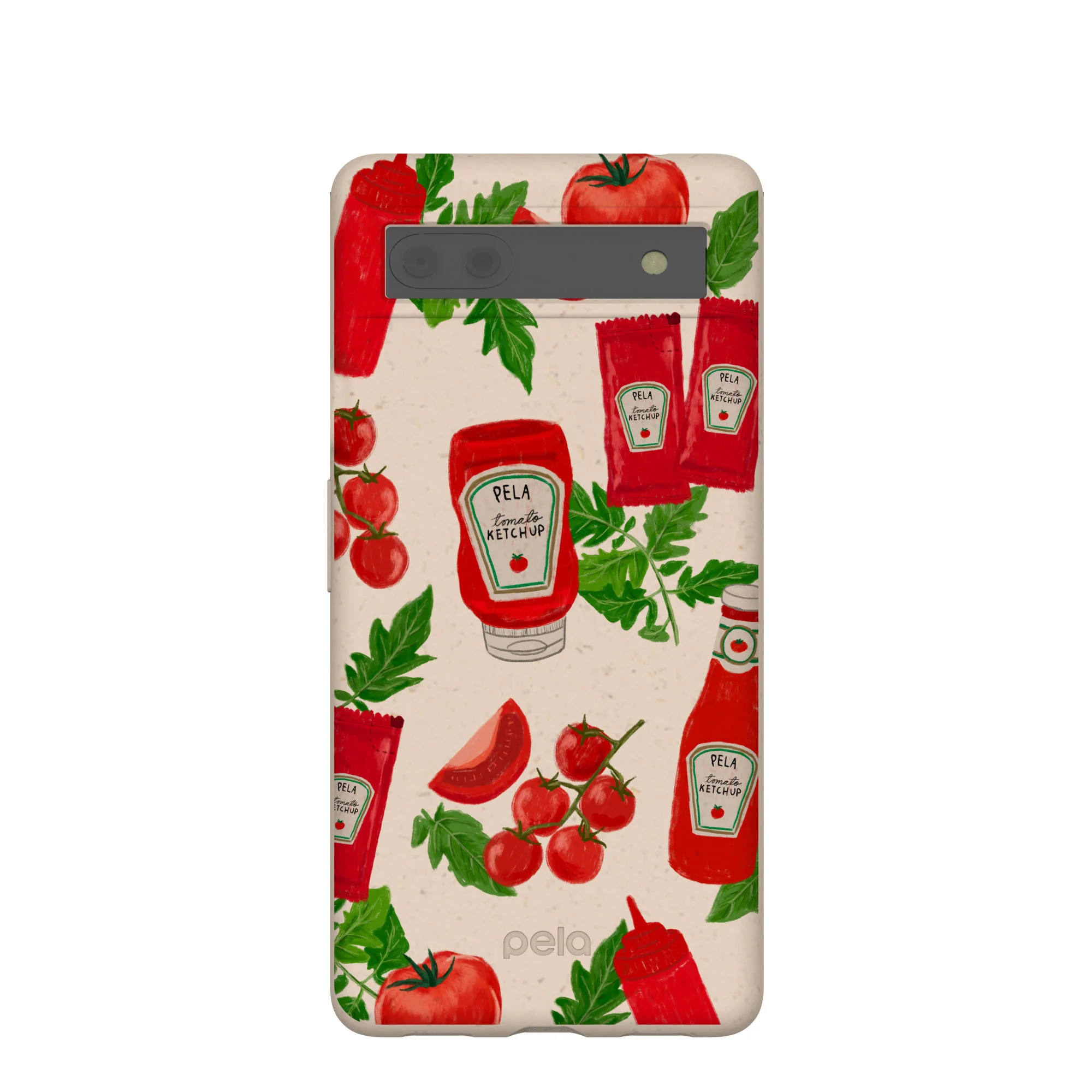 Seashell Ketchup Party Google Pixel 6a Case