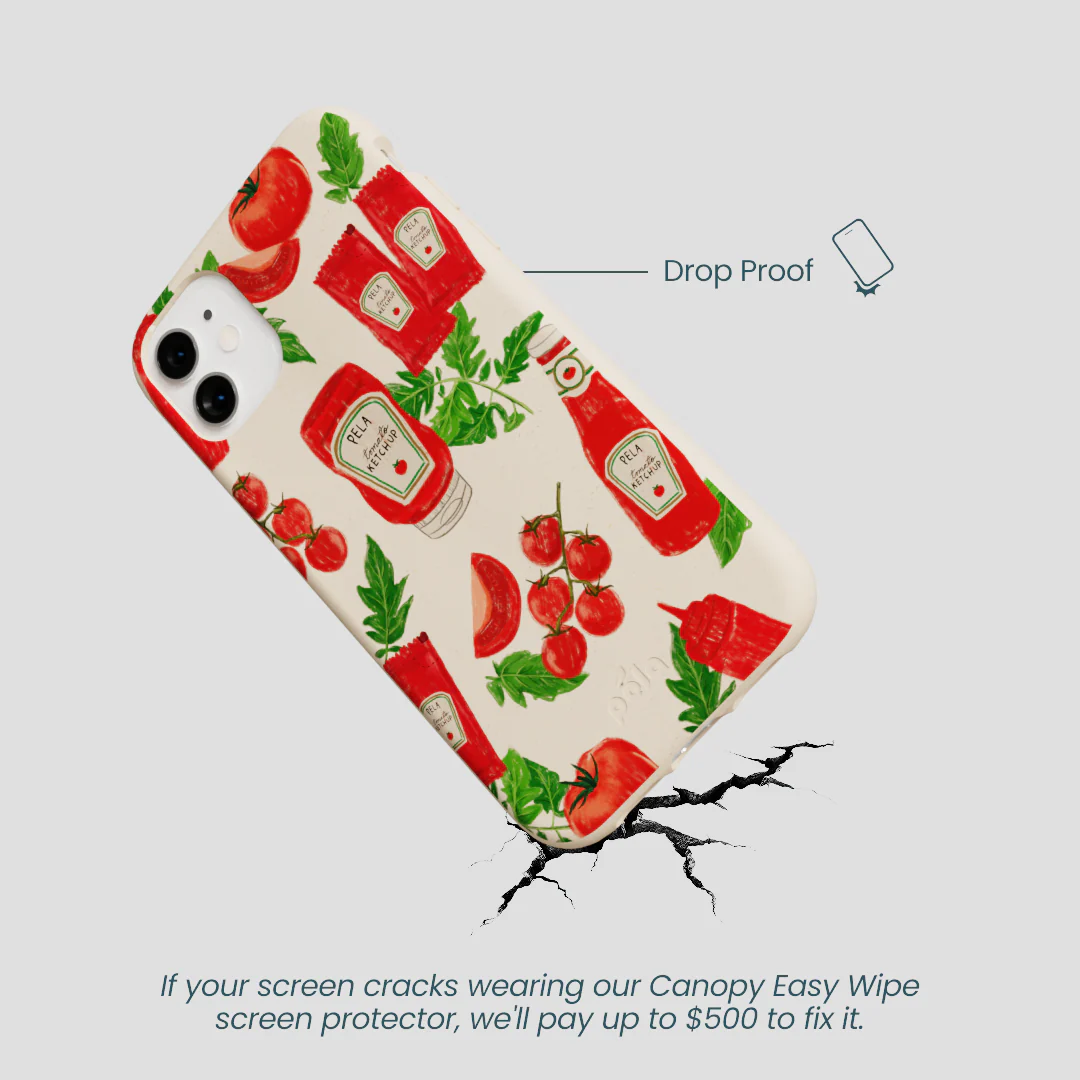 Seashell Ketchup Party iPhone 11 Case - Image 5