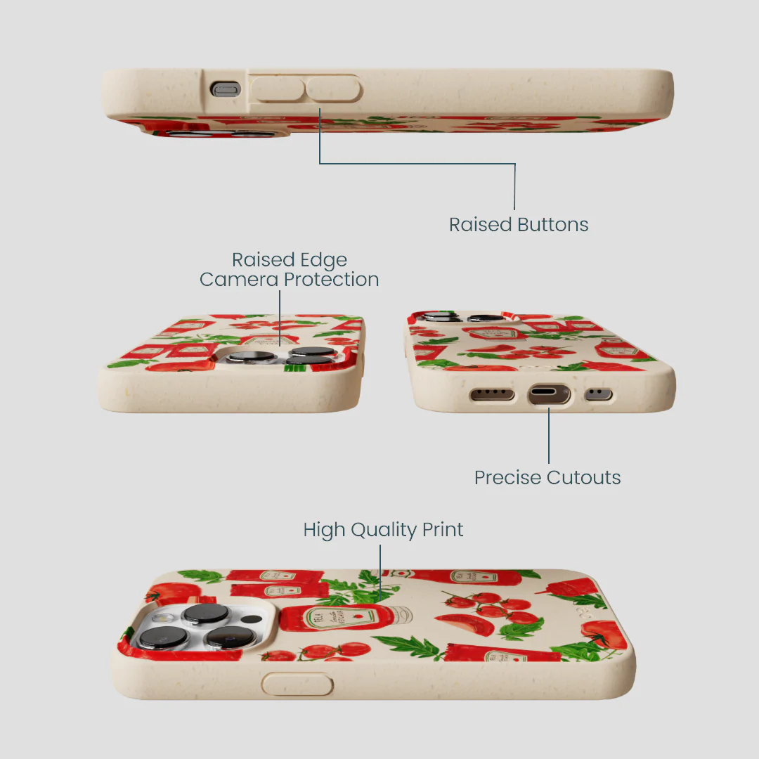 Seashell Ketchup Party iPhone 13 Pro Case - Image 3