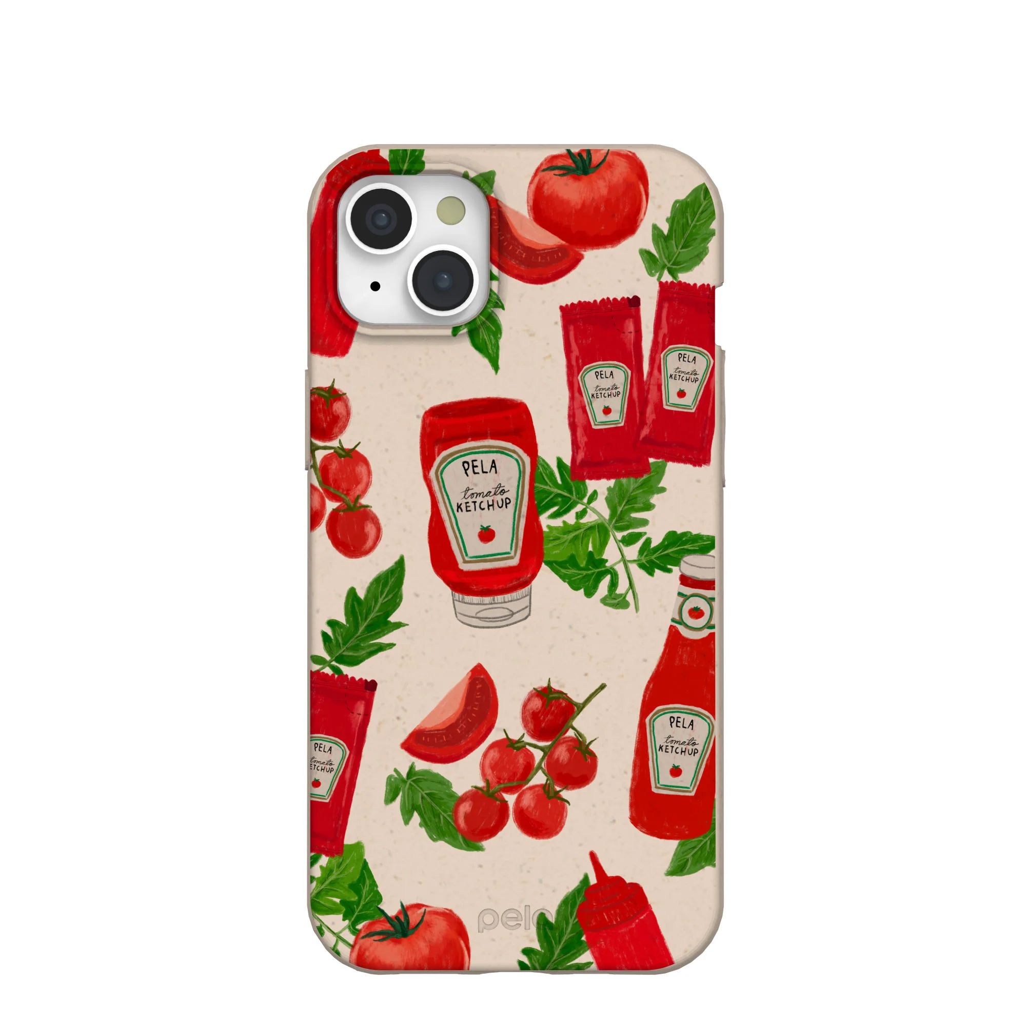 Seashell Ketchup Party iPhone 15 Plus Case