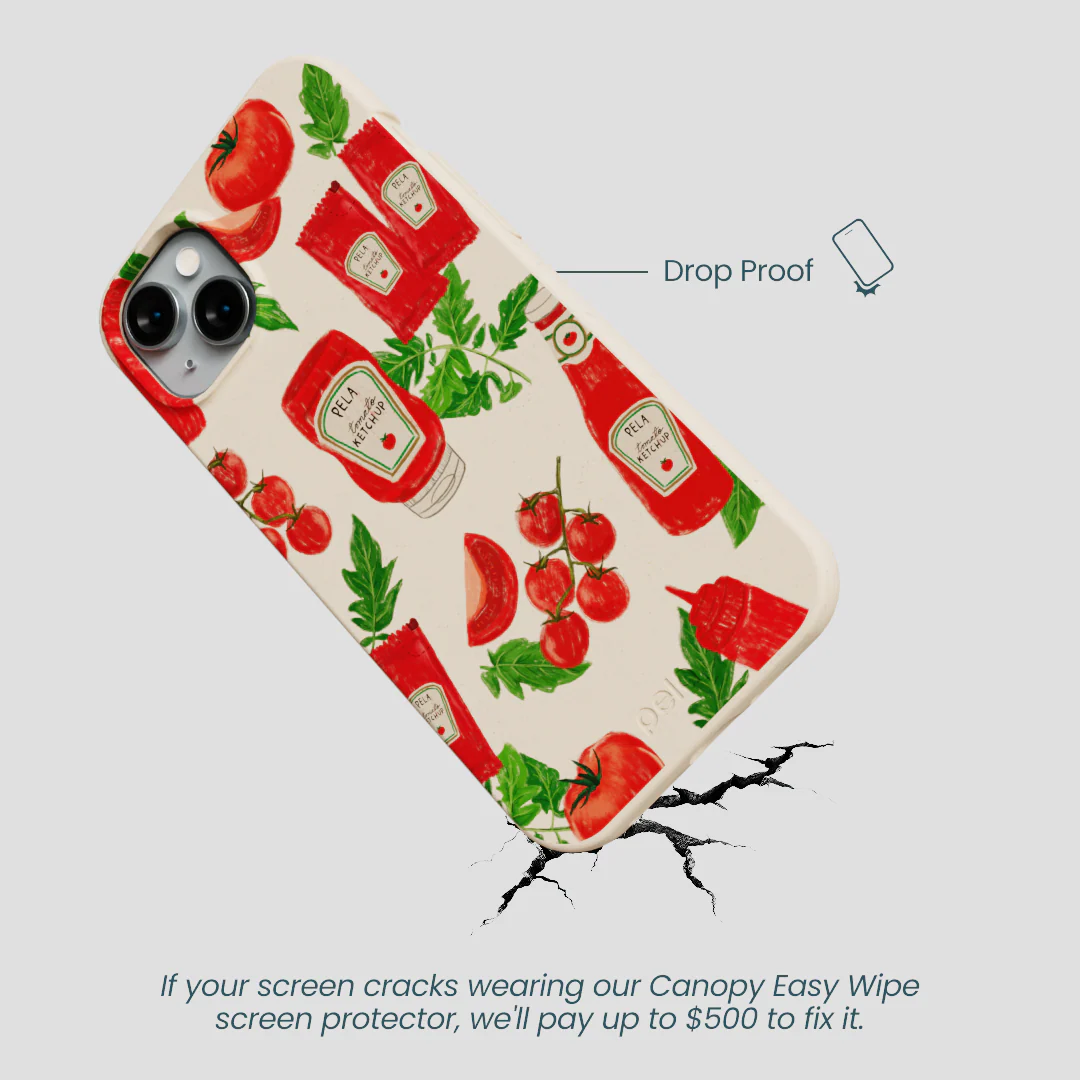 Seashell Ketchup Party iPhone 15 Plus Case - Image 5