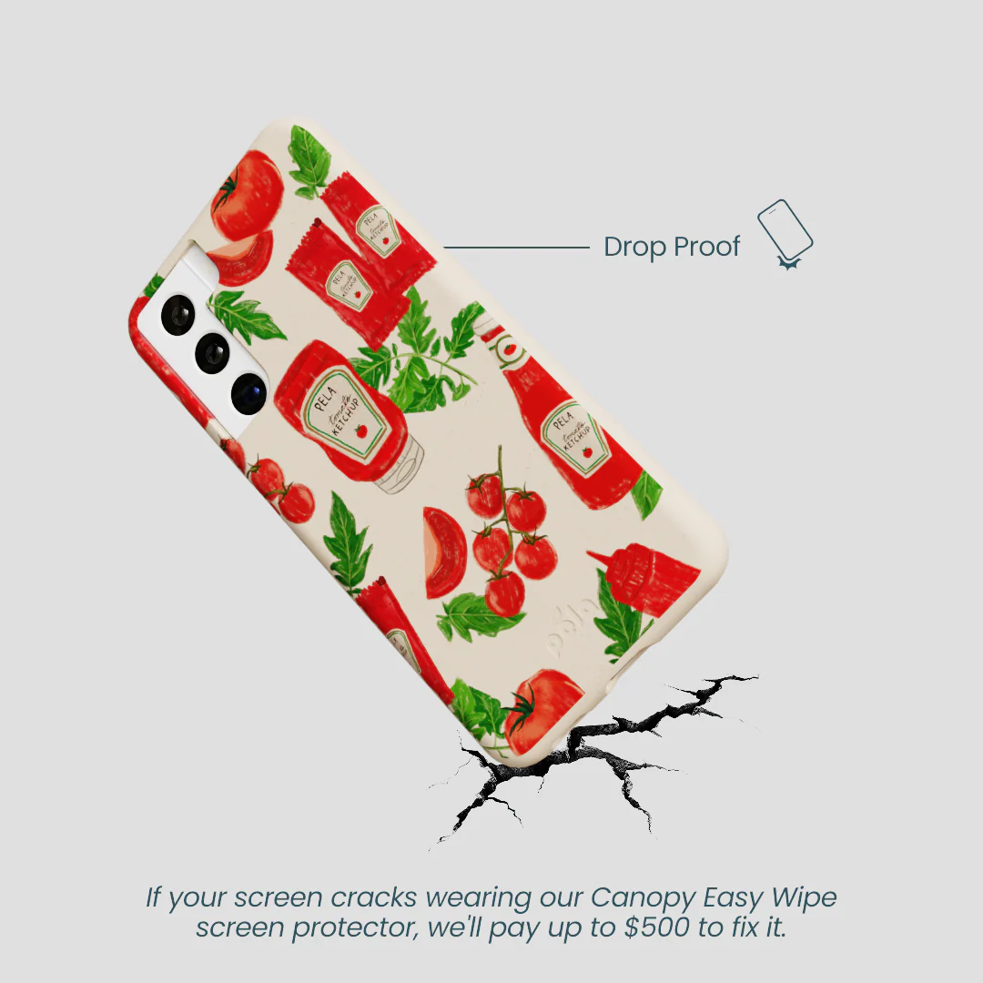 Seashell Ketchup Party Samsung Galaxy S21 Case - Image 5